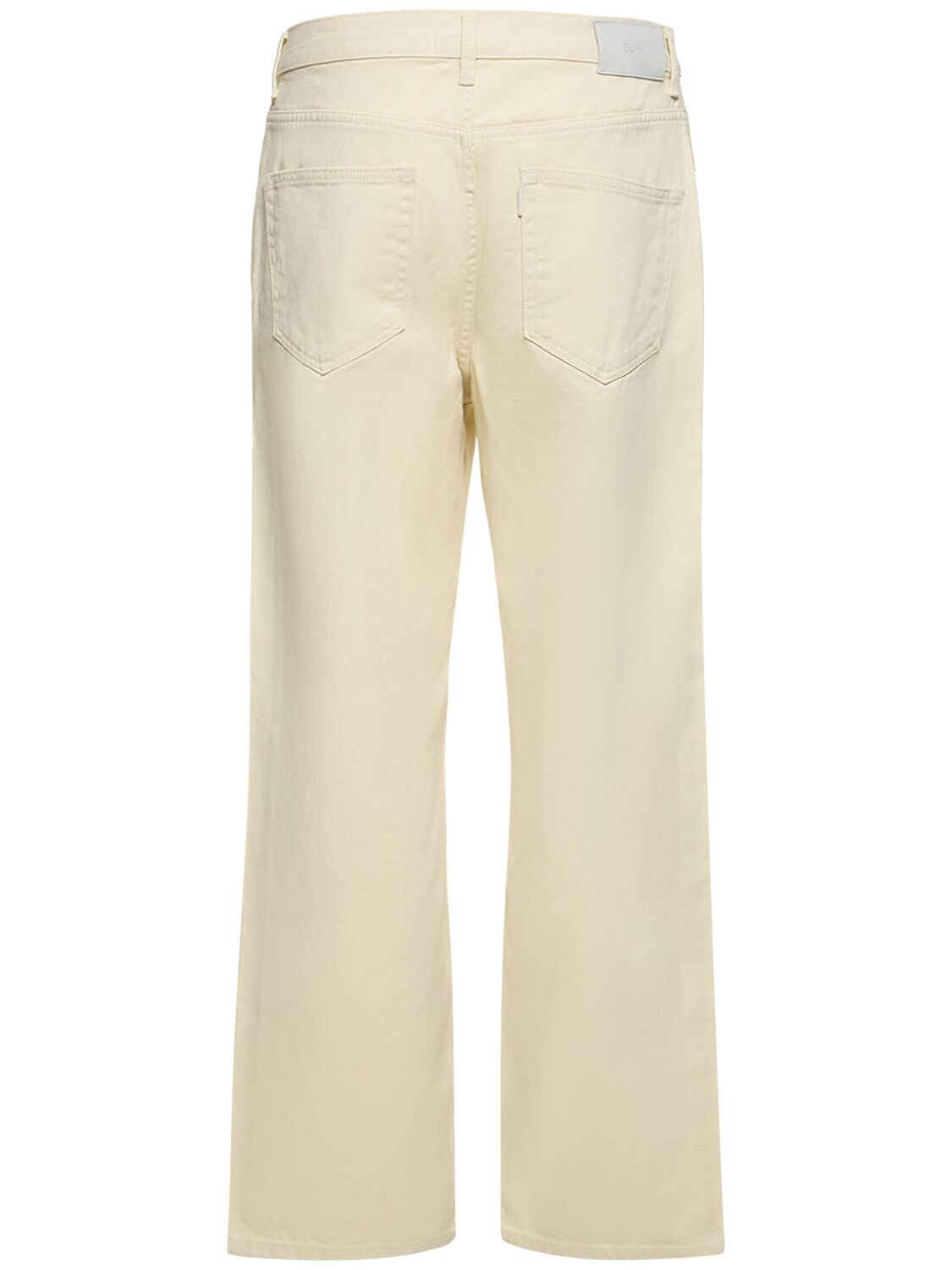 Shop Dunst Low Rise Jeans In White