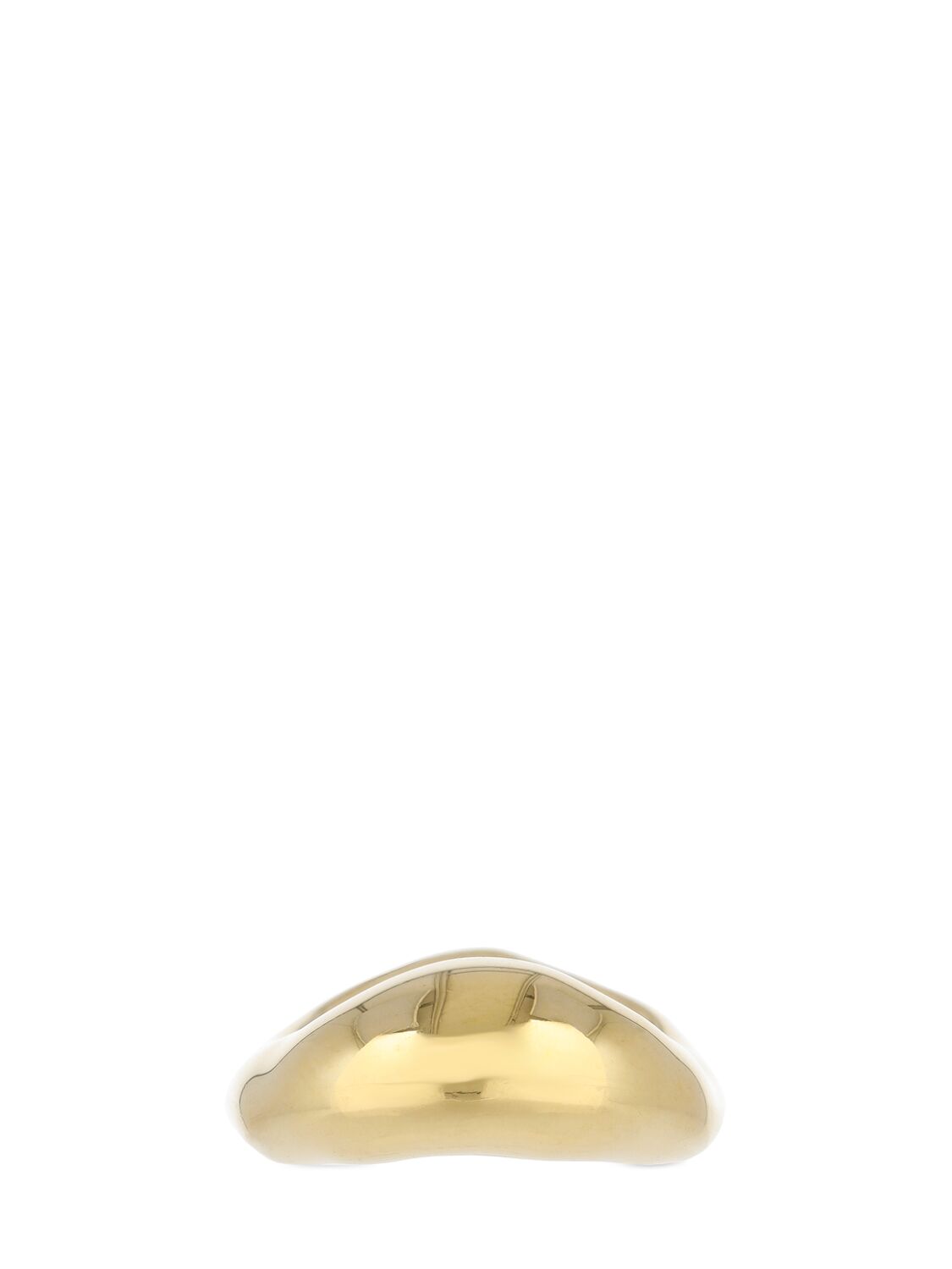 Shop Jil Sander Bw5 1 Thick Ring In Gold