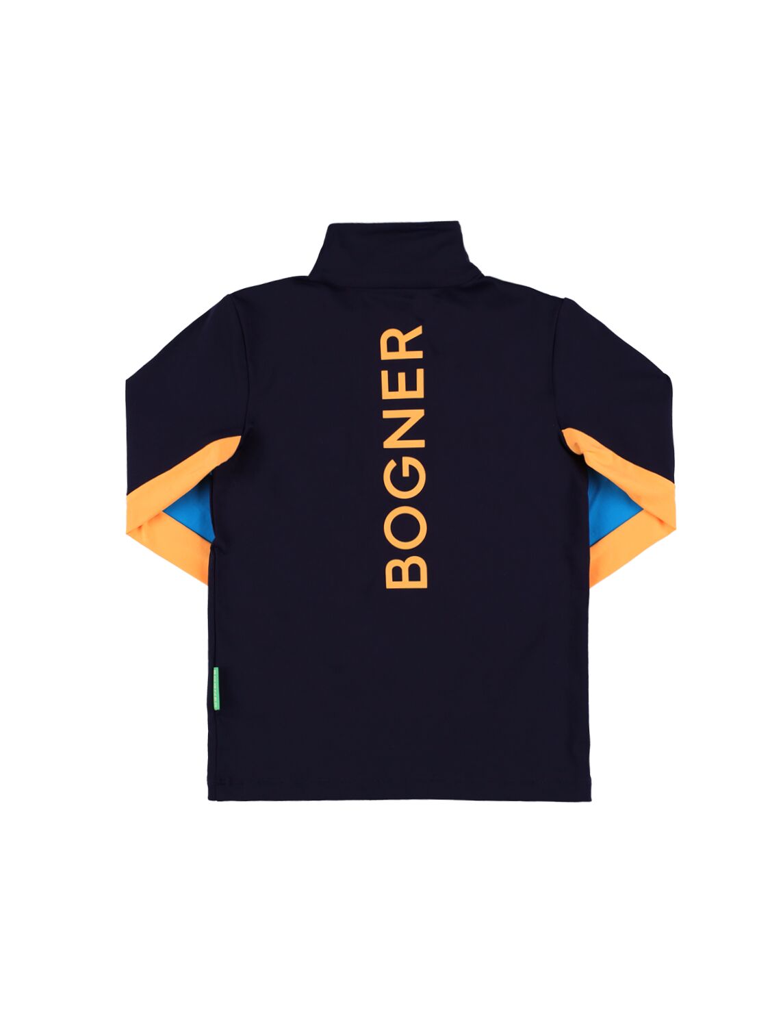 Benno Printed Technical Top in Blue - Bogner Kids