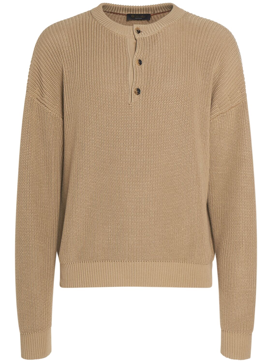 Serafino Cotton Crewneck Sweater