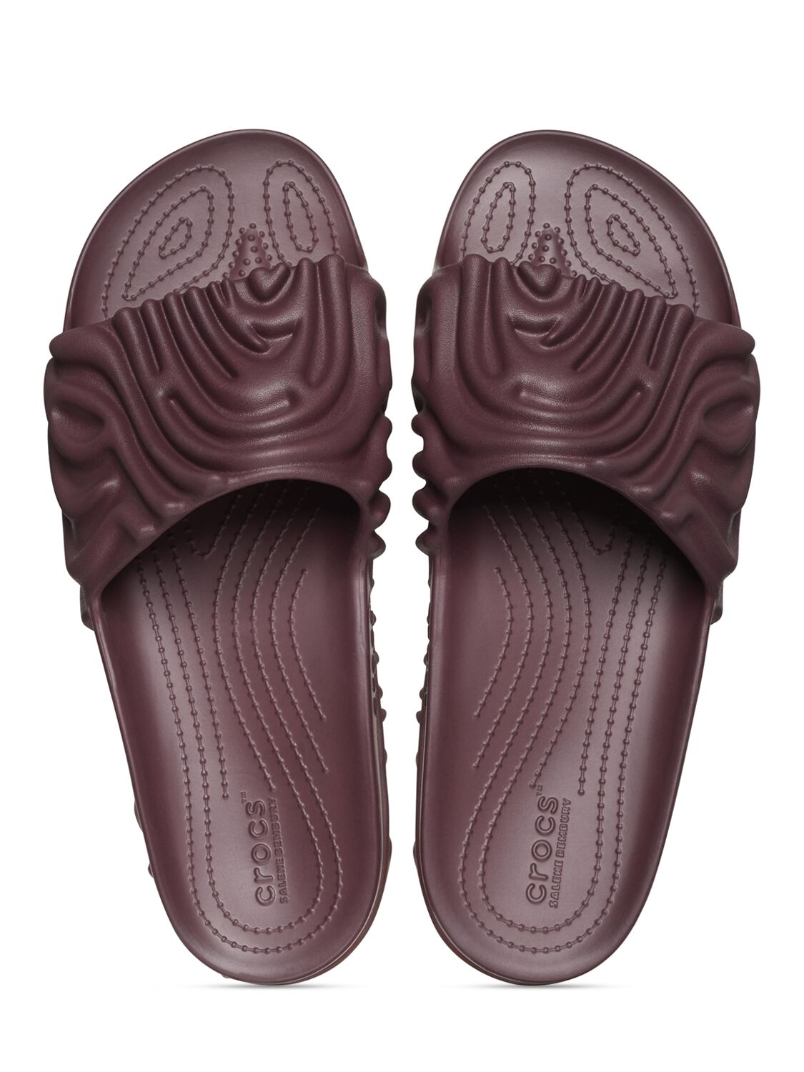 Shop Crocs Salehe Bembury X The Pollex Slide Sandal In Huckle
