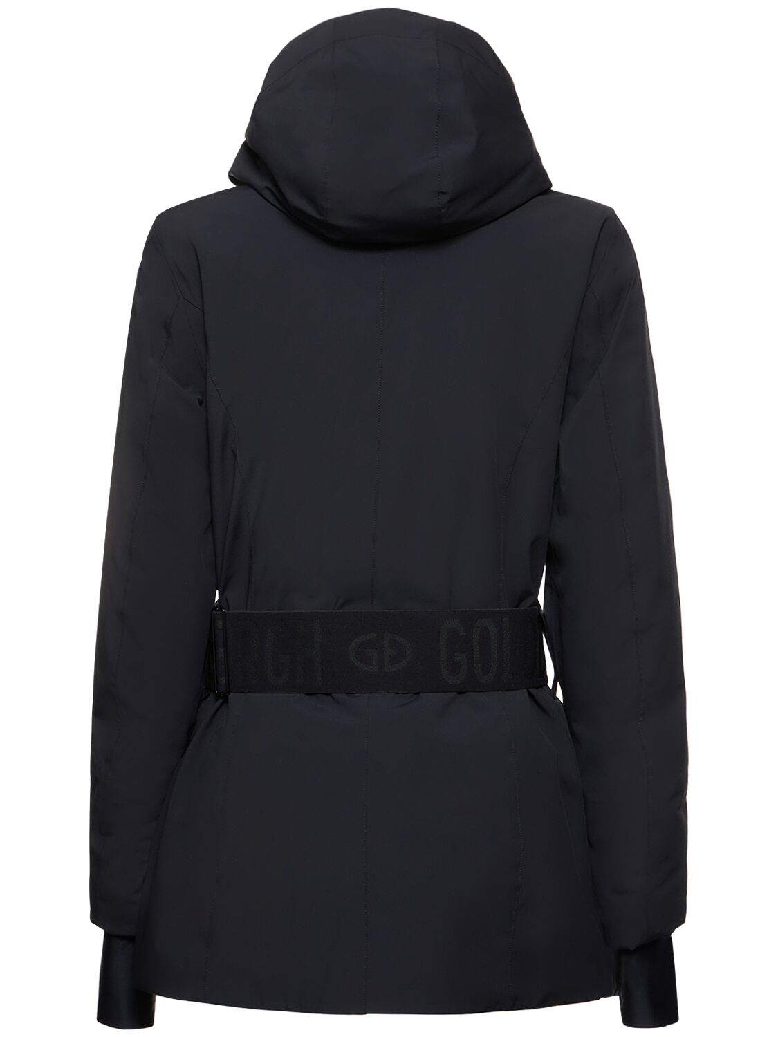 Shop Goldbergh Hailey Stretch Tech Puffer Jacket In Black