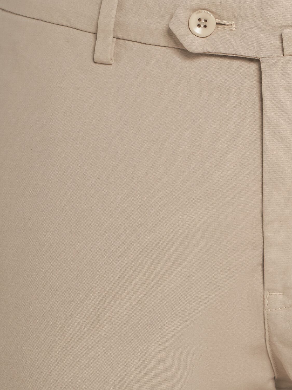 Shop Loro Piana Stretch Cotton Slim Pants In Colomba