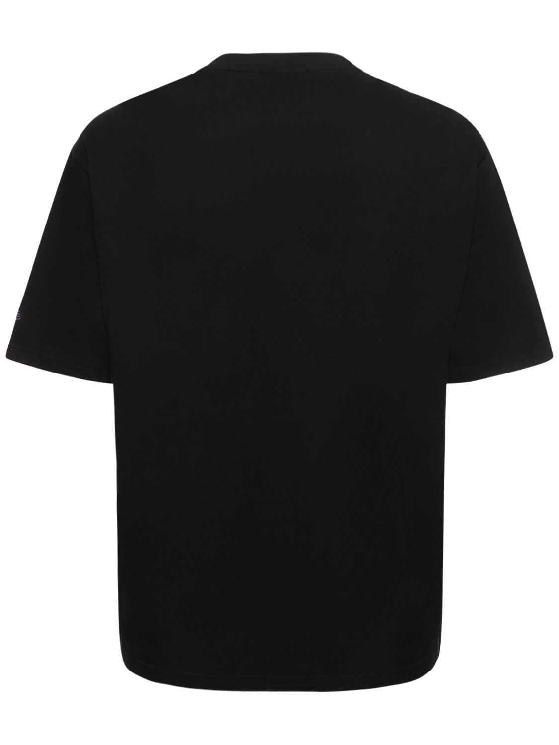 Shop New Era Ny Yankees League Essentials T-shirt In Black,purple