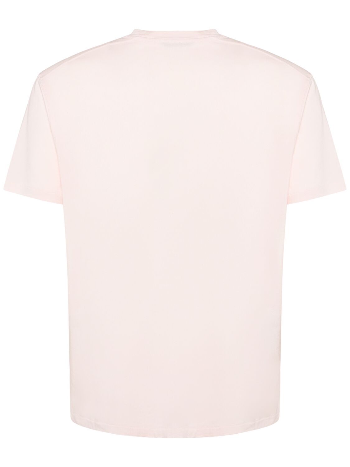 Shop Tom Ford Lyocell & Cotton T-shirt In Light Pink