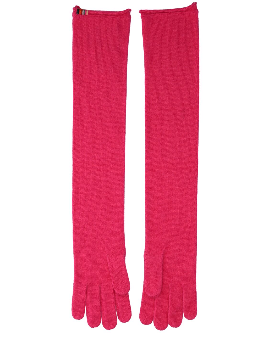 Cashmere Blend Knitted Gloves – WOMEN > ACCESSORIES > GLOVES