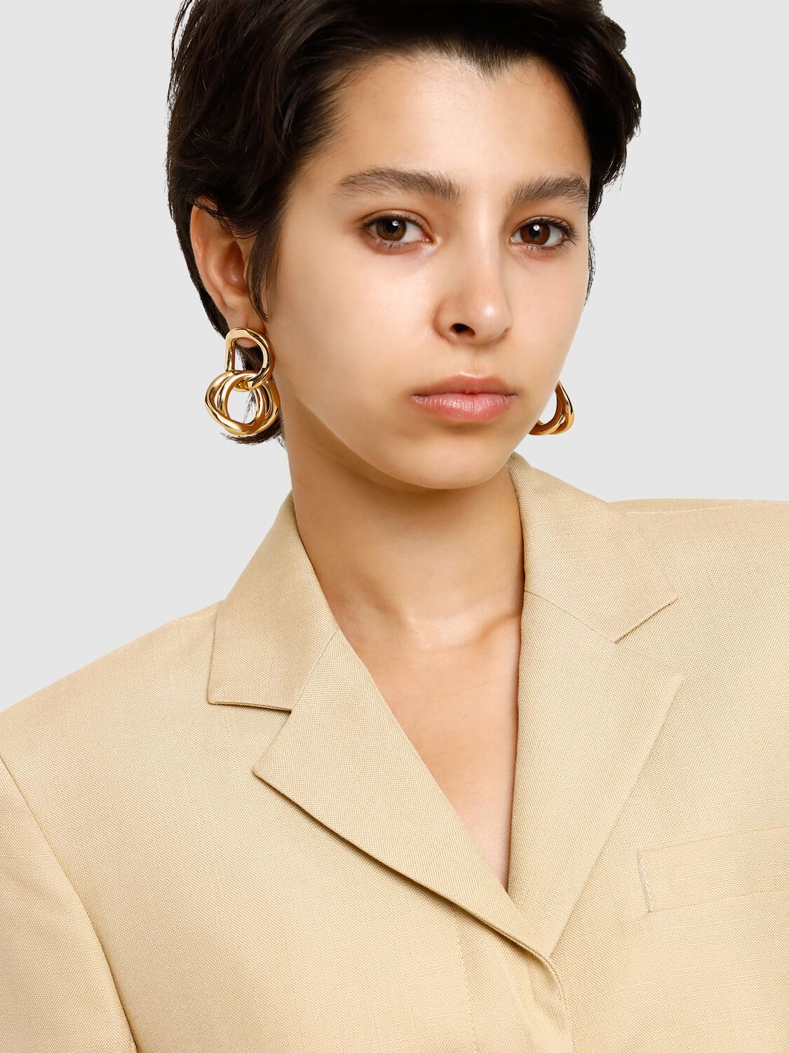 Shop Isabel Marant Orion Drop Earrings In Gold