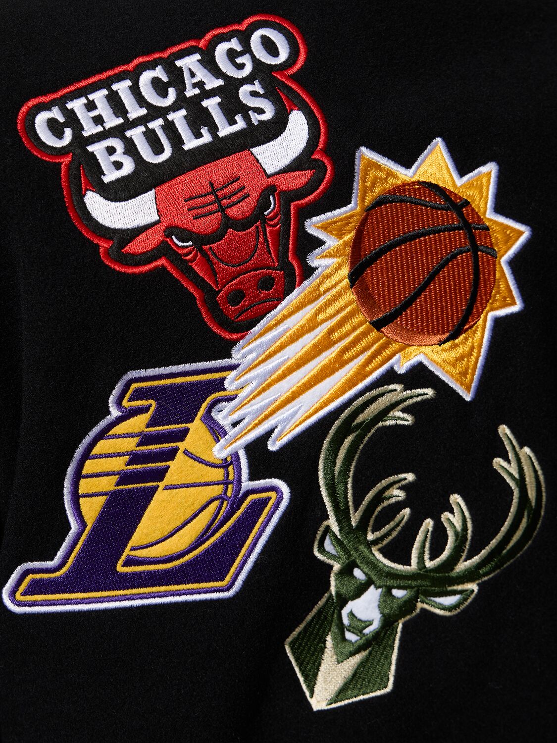 NBA NBA周身徽章棒球夹克