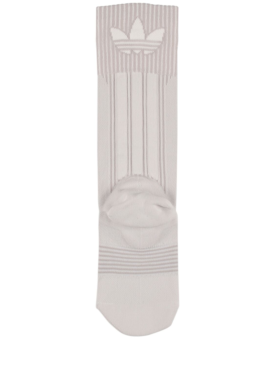 Shop Moncler Genius Moncler X Adidas Tech Socks In Optic White