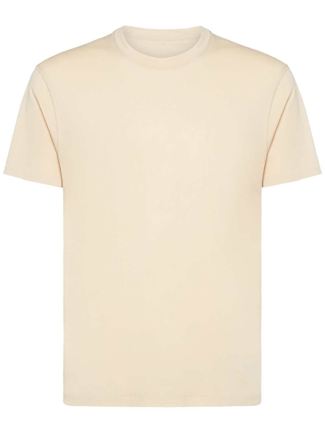 Tom Ford Lyocell & Cotton T-shirt In Champagne