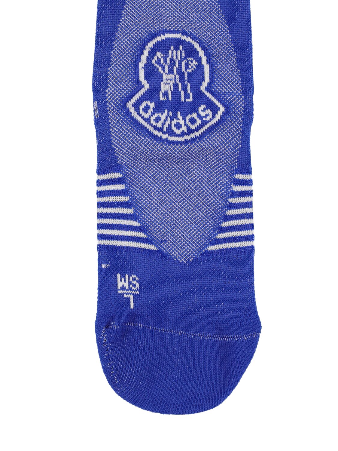 Shop Moncler Genius Moncler X Adidas Tech Socks In Blue