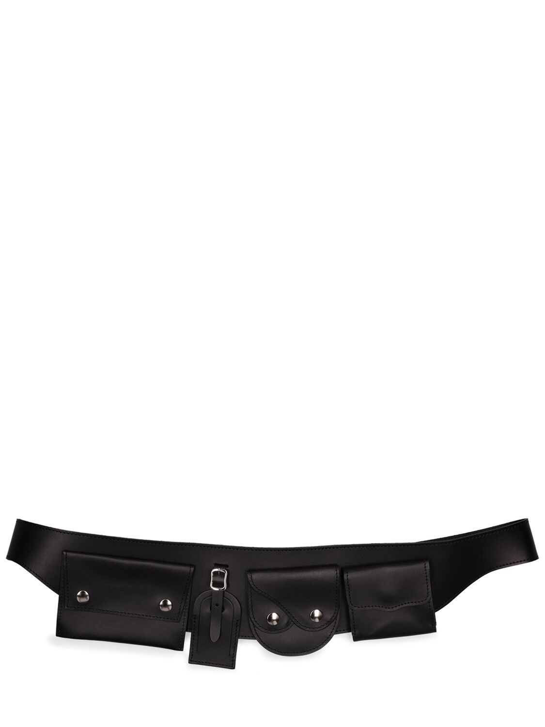Multi-pocket Leather Belt – MEN > BAGS > BELT BAGS