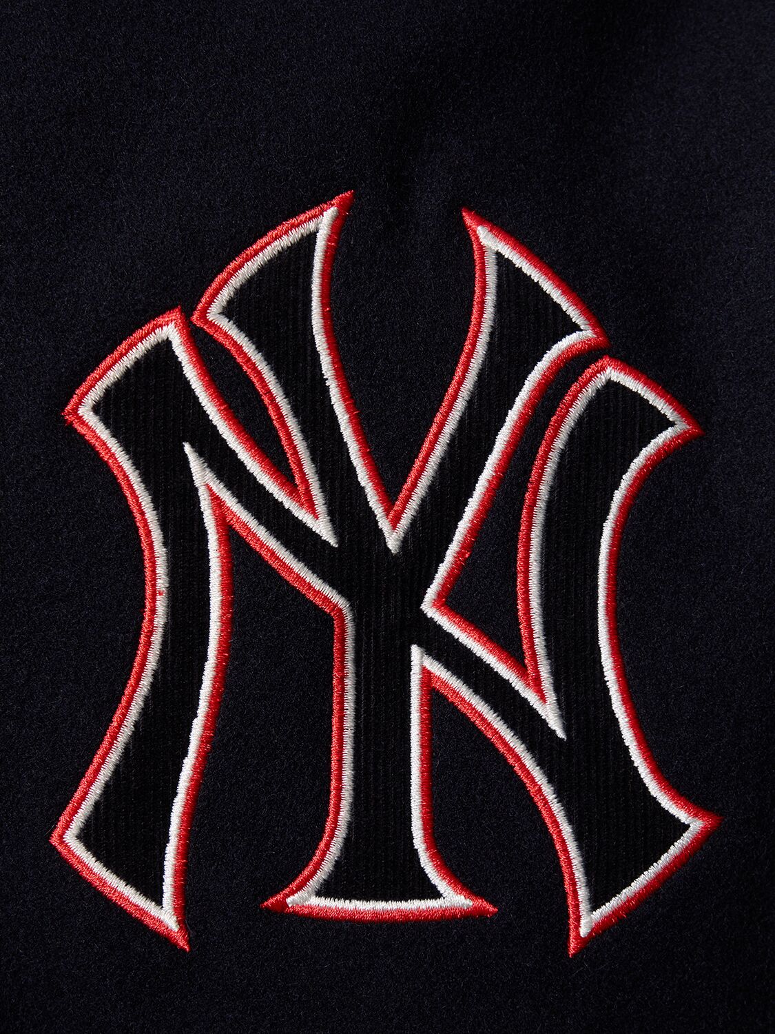 Shop New Era Mlb Lifestyle Ny Yankees Varsity Jacket In Blue,white