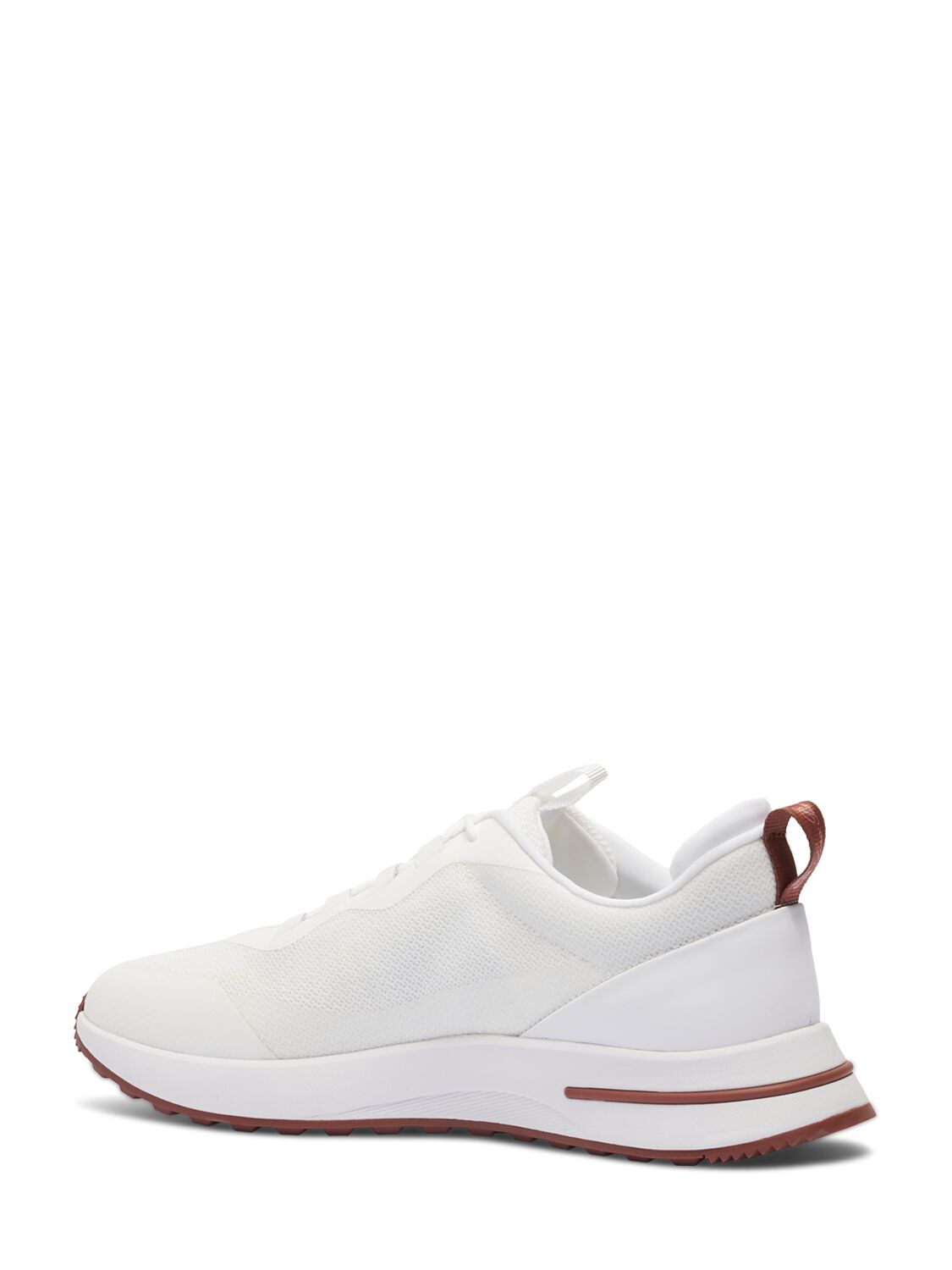 Shop Loro Piana Week_end Walk Technical Mesh Sneakers In White