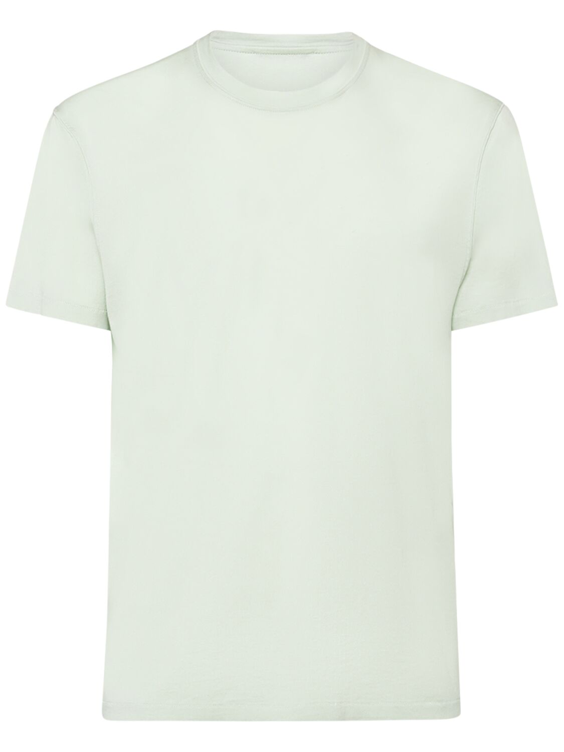 Tom Ford Lyocell & Cotton T-shirt In Pale Mint