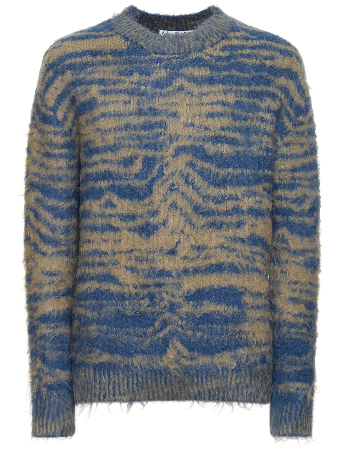 Kameo Animal Wool Blend Knit Sweater – MEN > CLOTHING > KNITWEAR