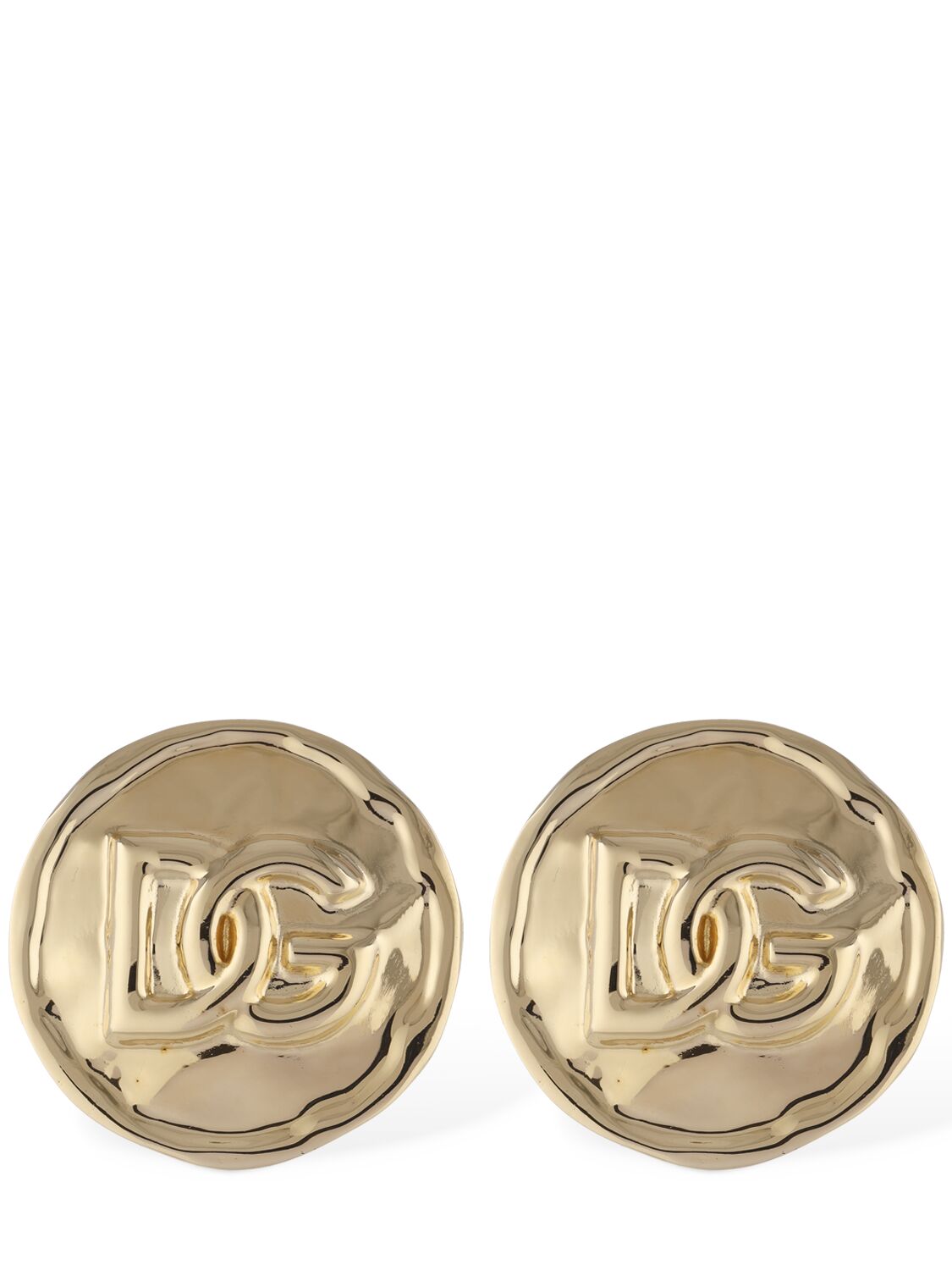 Coin Logo Dg Stud Clip-on Earrings