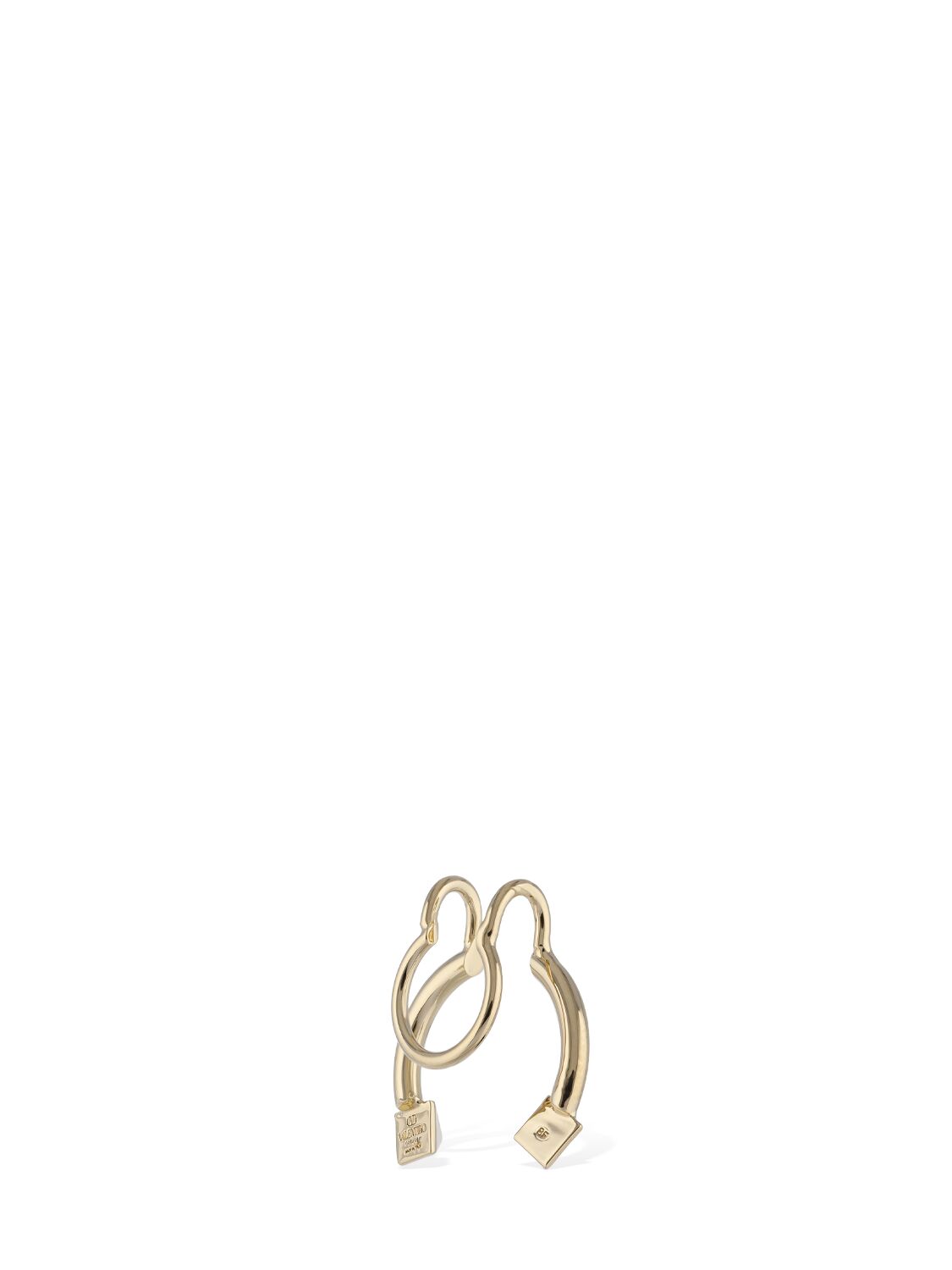 Shop Valentino Rockstud Nose Ring In Gold