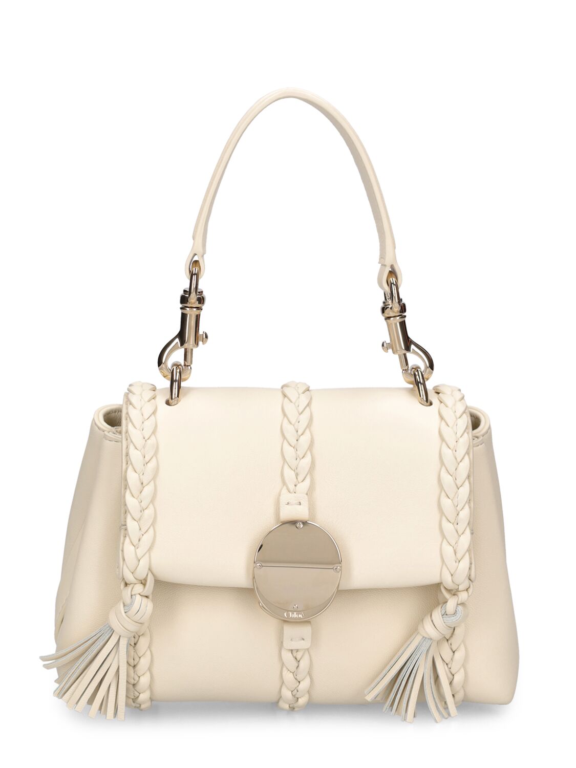 CHLOÉ SMALL PENELOPE LEATHER TOP HANDLE BAG