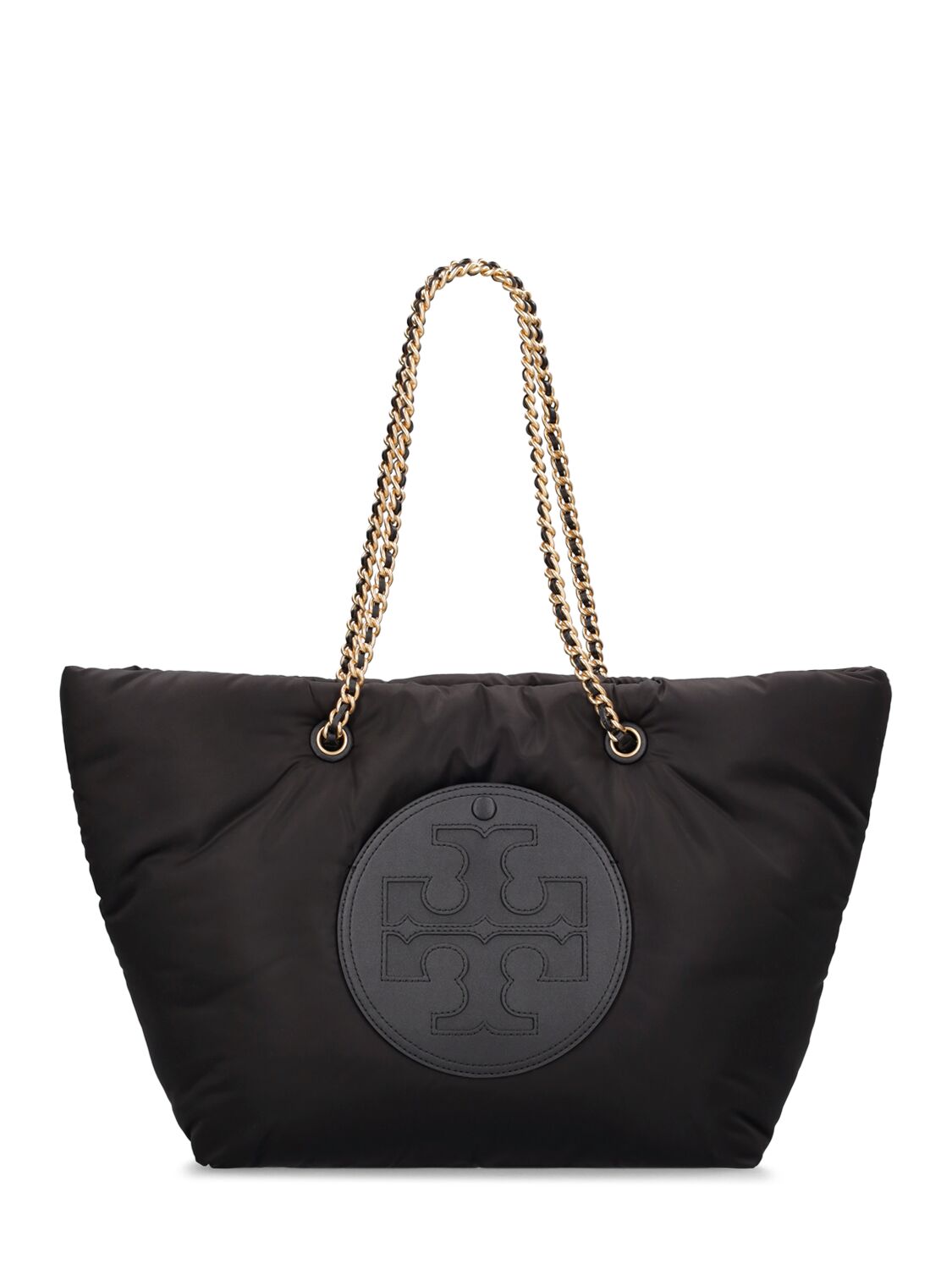 Image of Ella Puffy Chain Tote Leather Bag