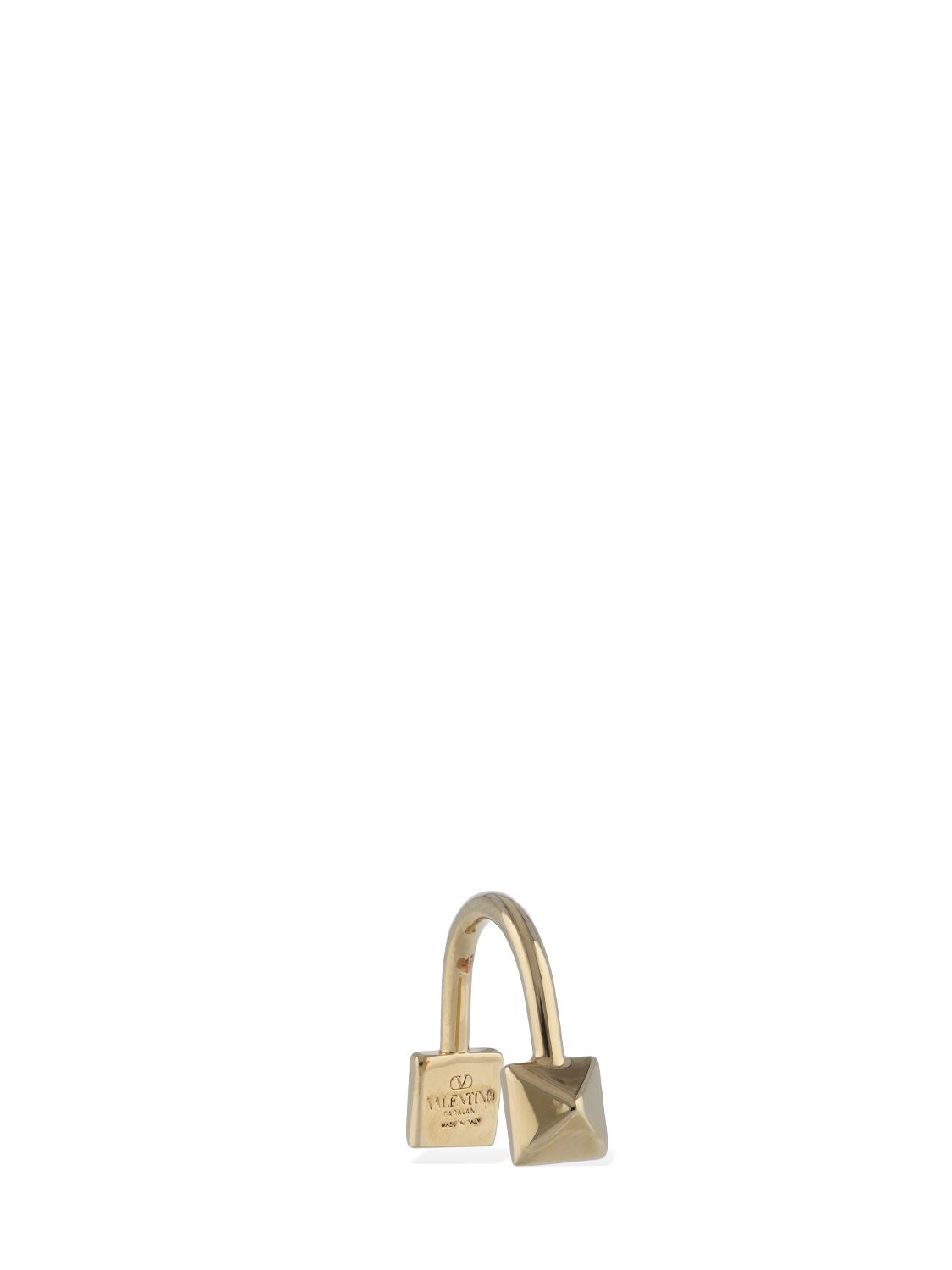 Shop Valentino Rockstud Nose Ring In Gold