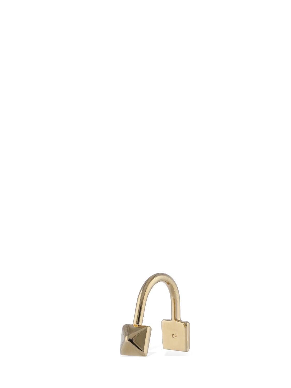 Shop Valentino Rockstud Nose Ring In Gold