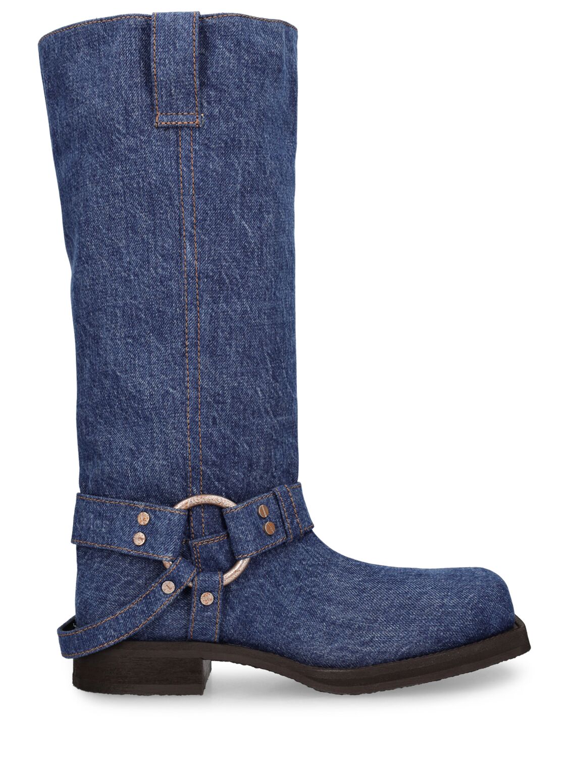 Image of 40mm Denim Tall Boots