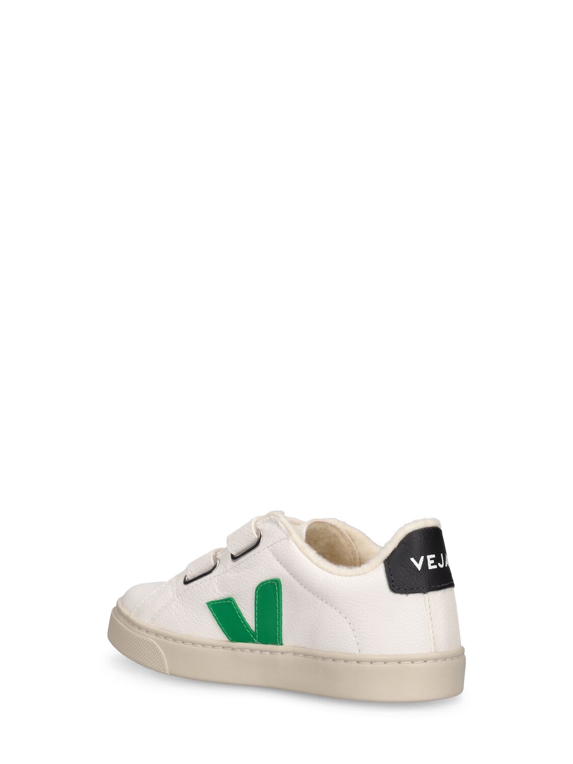 VEJA ESPLAR CHROME-FREE LEATHER STRAP SNEAKER 