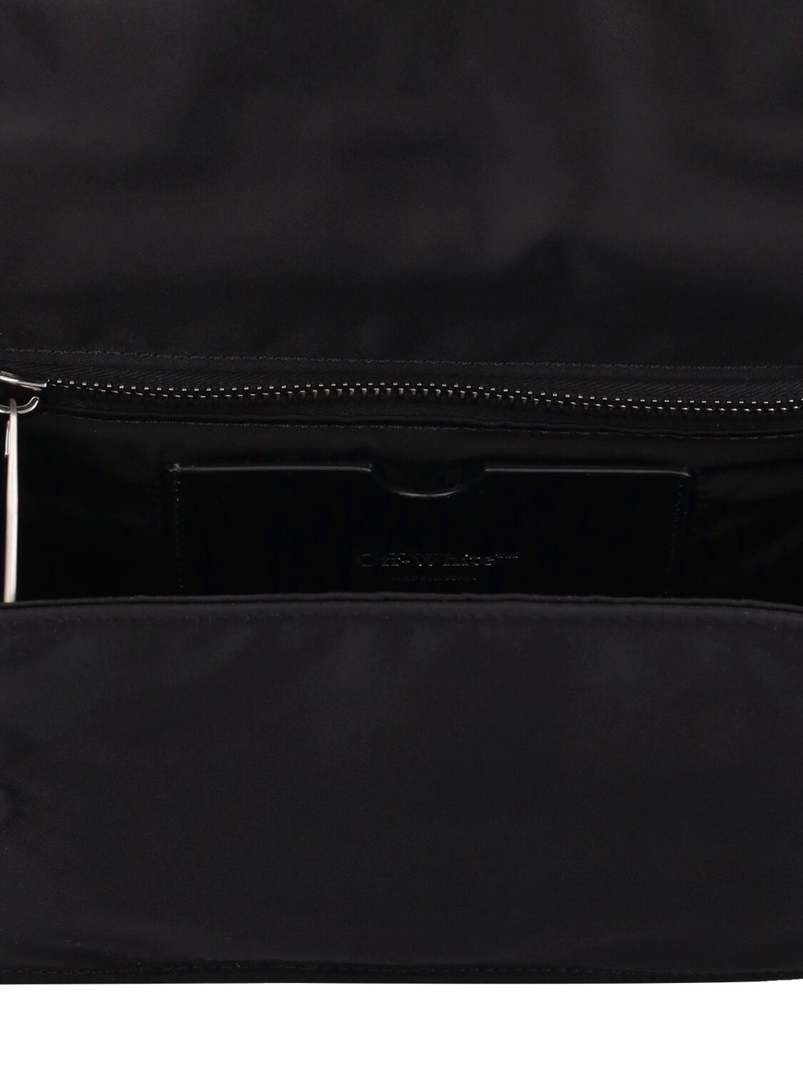 Off-White | Men Soft Jitney 1.4 Tech Crossbody Bag Black Unique