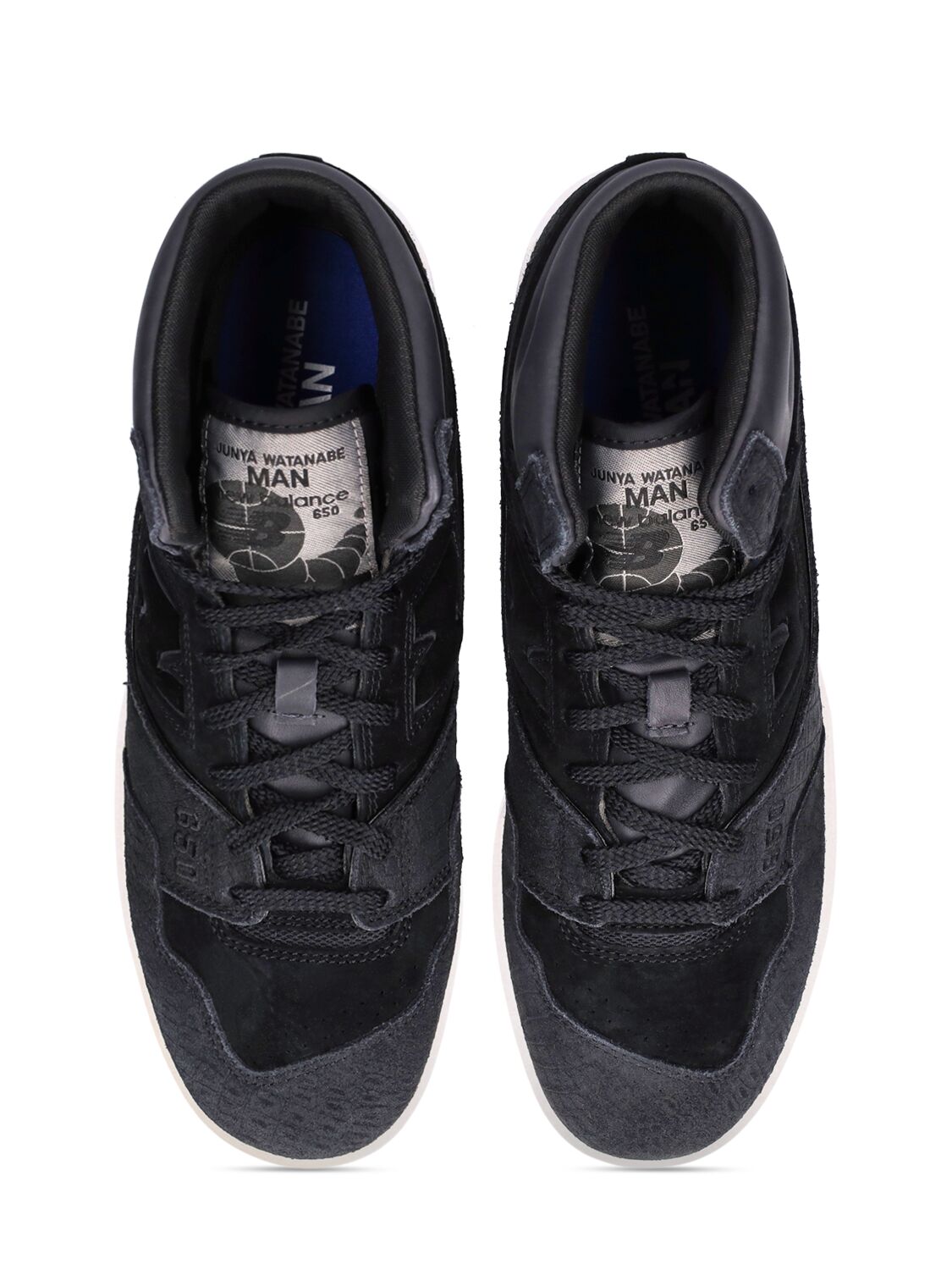 Shop Junya Watanabe Jw Man X New Balance Bb650 Sneakers In Black