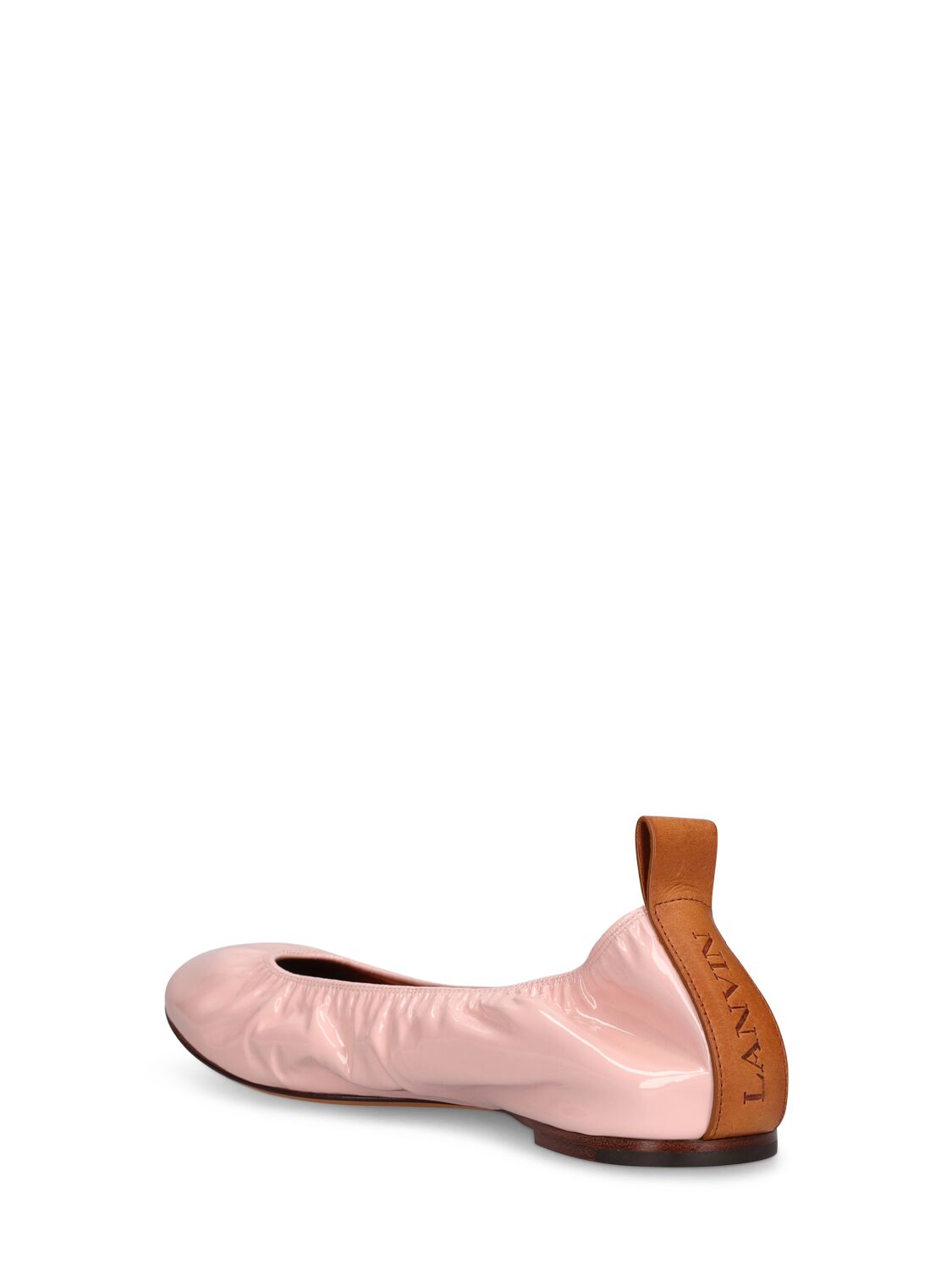 5毫米漆皮芭蕾平底鞋