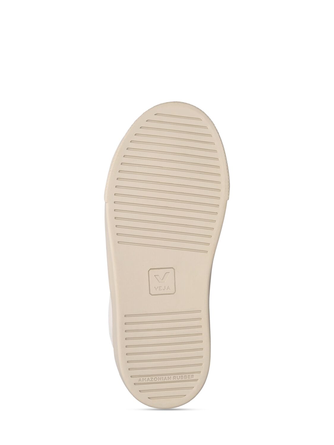 Shop Veja Esplar Chrome-free Leather Strap Sneaker In White,pink