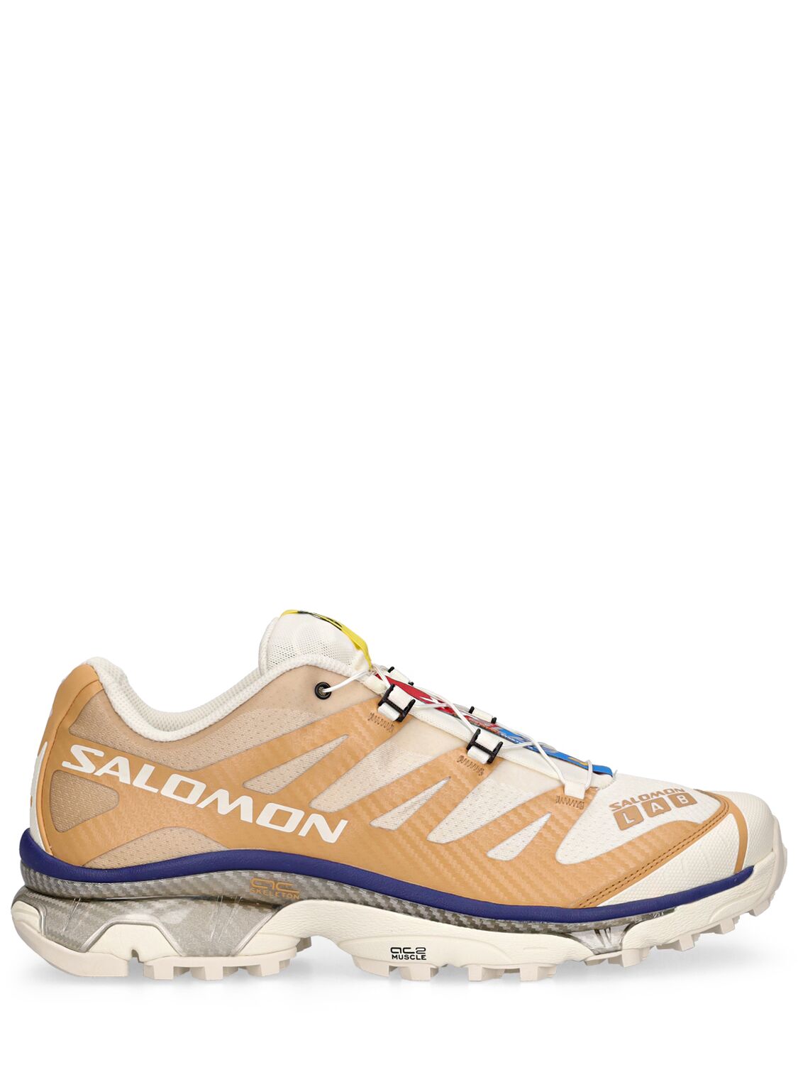 Salomon Xt-4 Og Panelled Sneakers In Taffy,vanilla