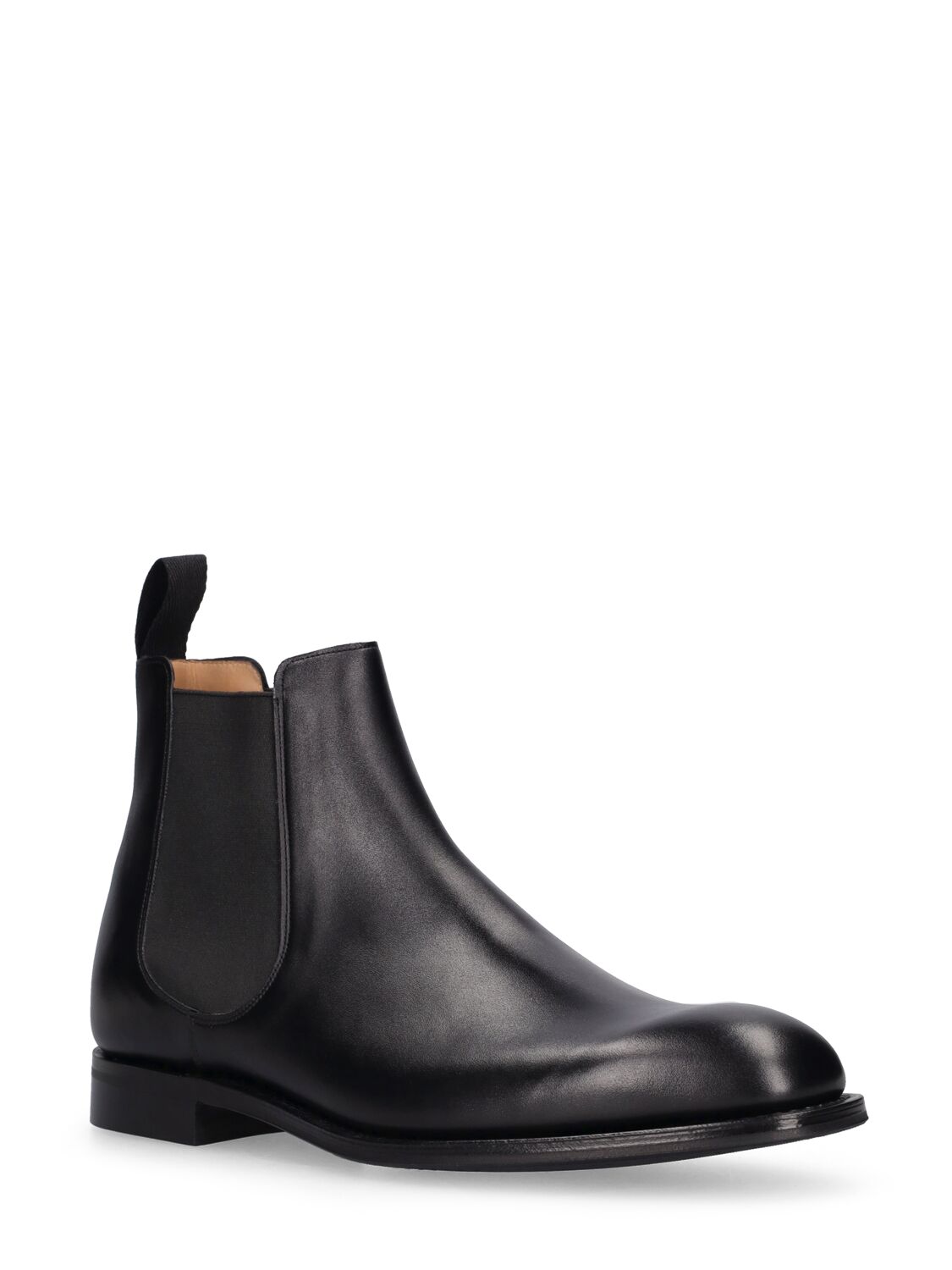 Shop Church's Amberley Leather Chelsea Boots In Black