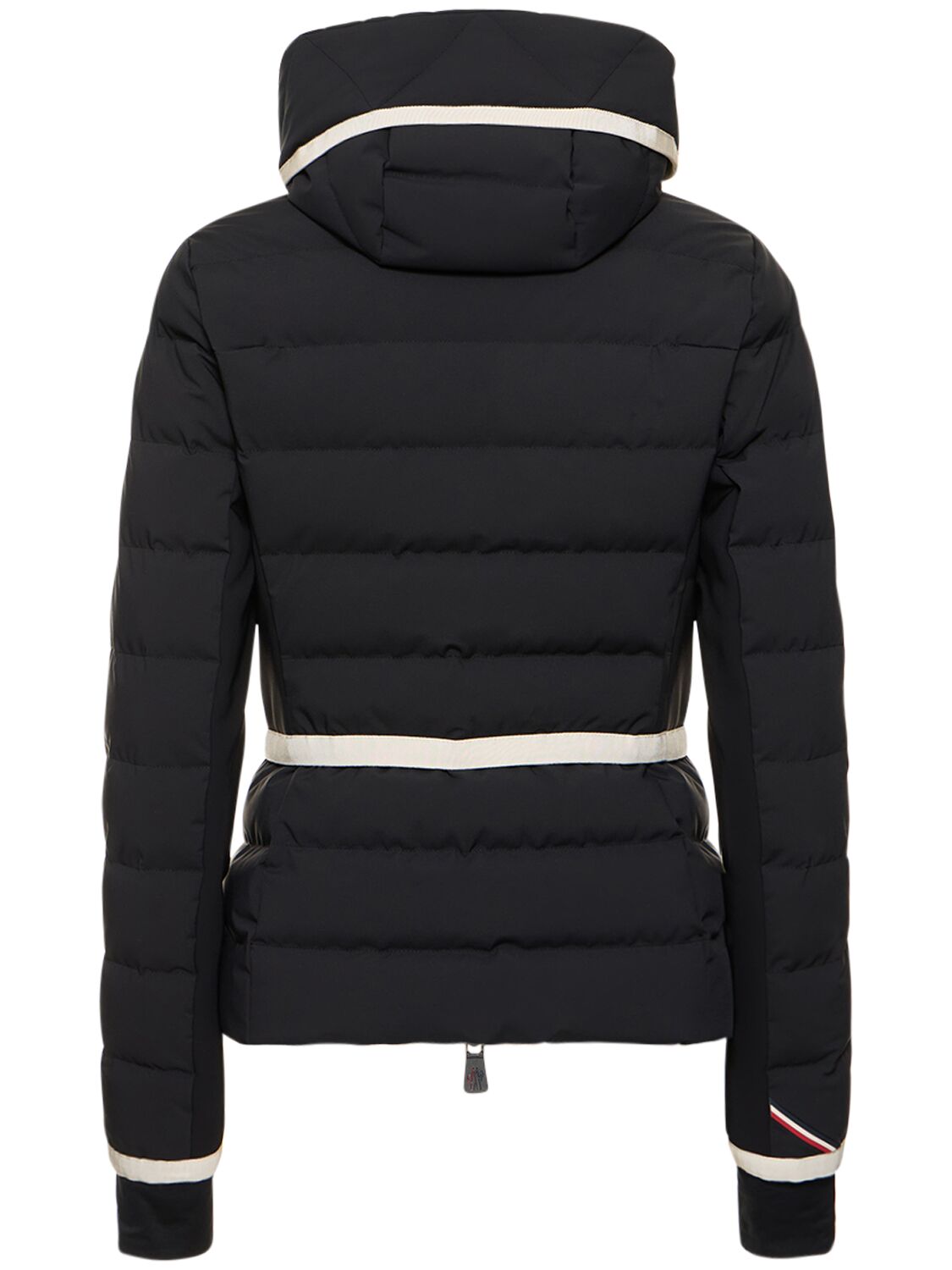 Shop Moncler Lamoura Nylon Down Jacket In Black