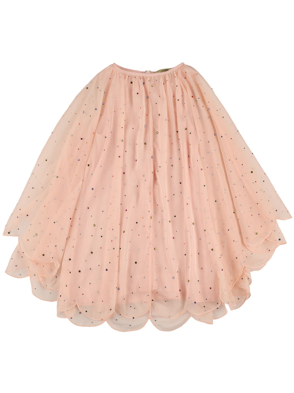 Image of Embellished Tulle Dress
