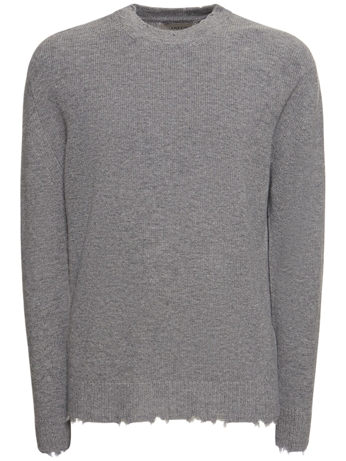 Laneus Wool Sweater In Grey