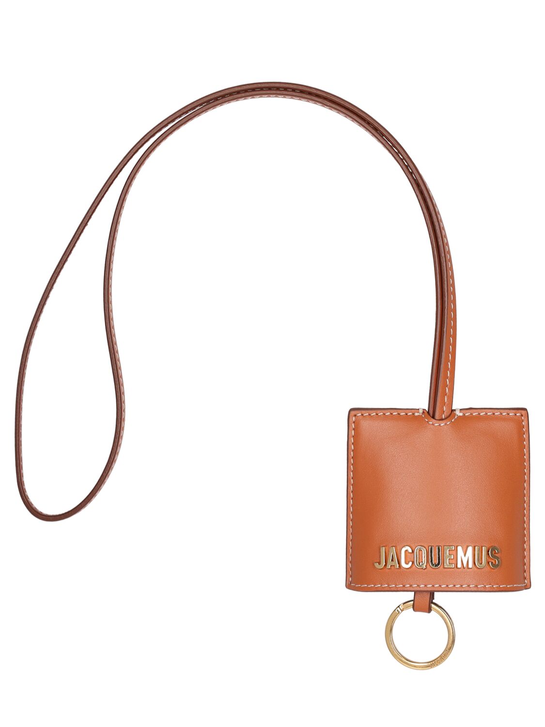 Jacquemus Le Porte Cle Bagage Key Holder In Light Brown 2