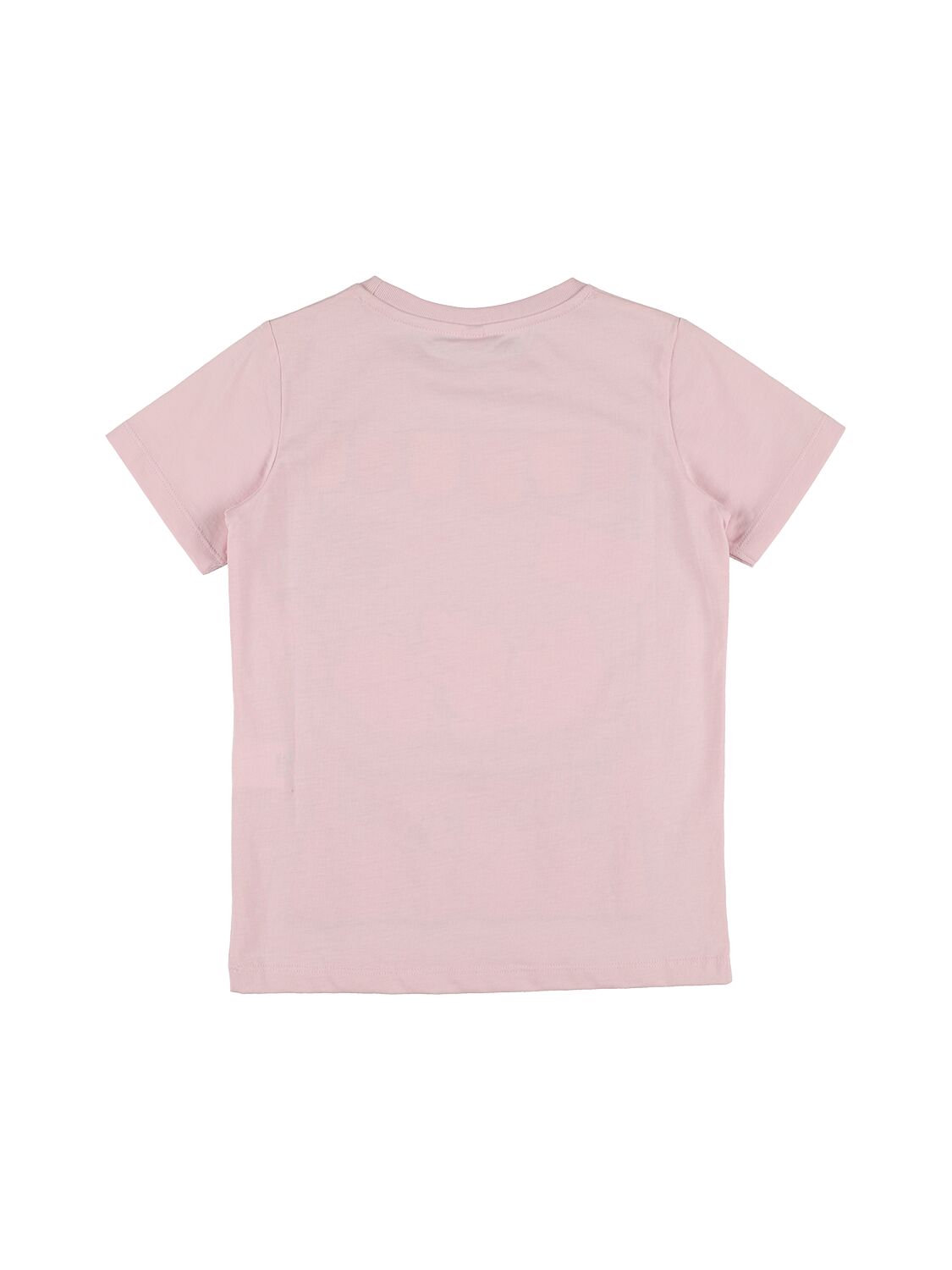 Shop Stella Mccartney Candy Floss Organic Cotton T-shirt In Pink