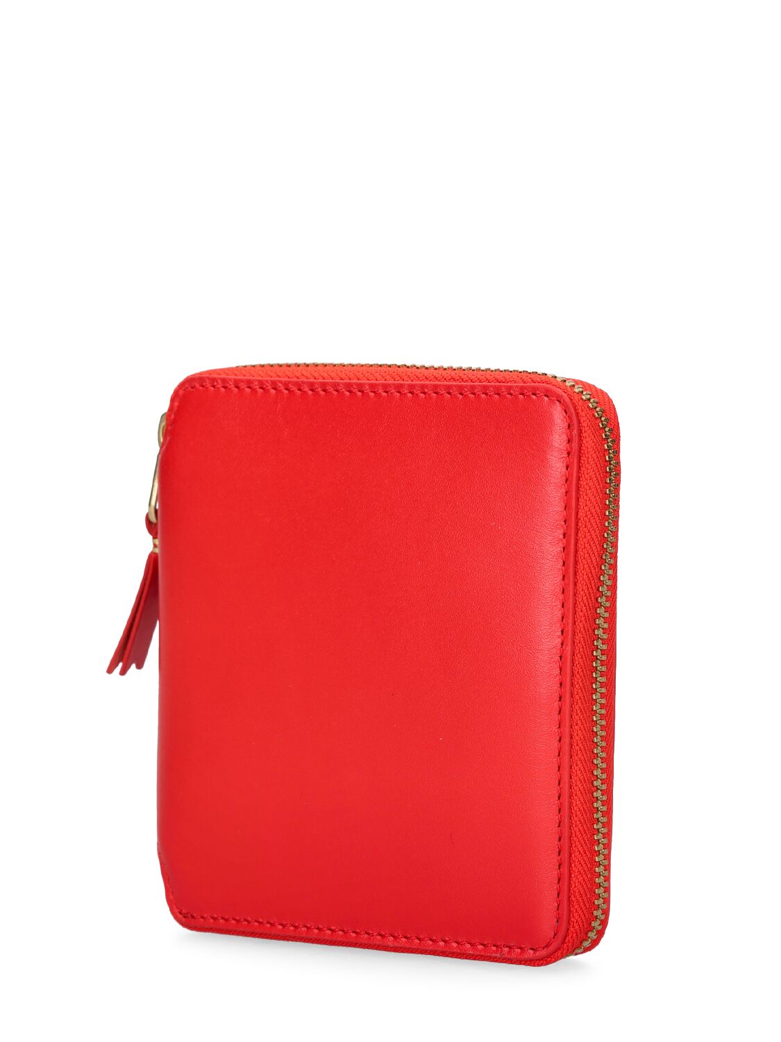 Shop Comme Des Garçons Classic Leather Zip-around Wallet In Orange