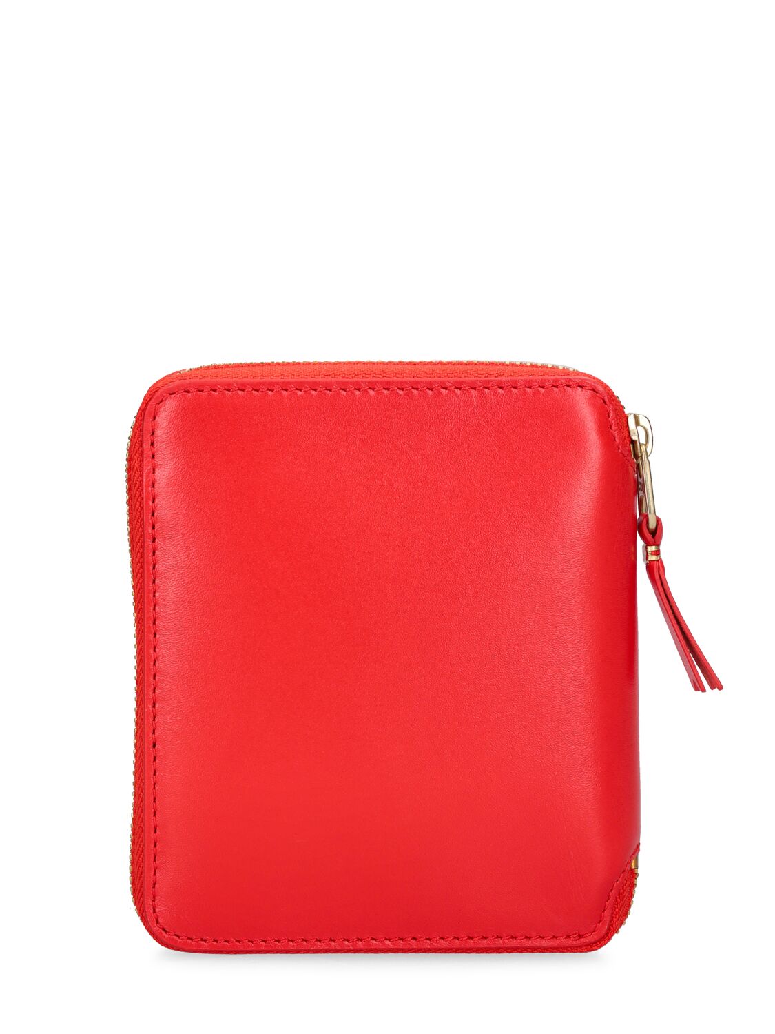 Shop Comme Des Garçons Classic Leather Zip-around Wallet In Orange