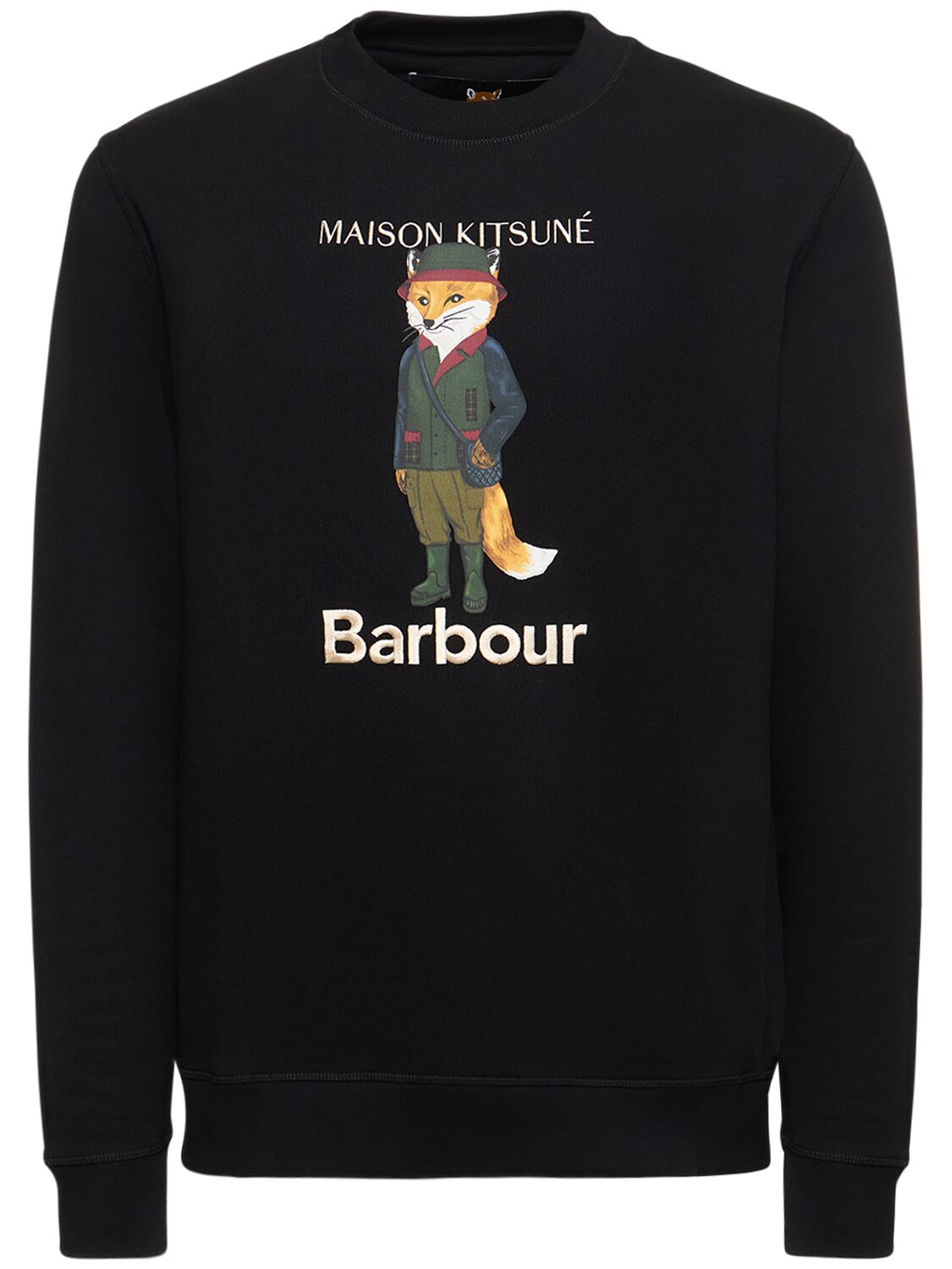 BARBOUR X MAISON KITSUNÉ SWEATSHIRT