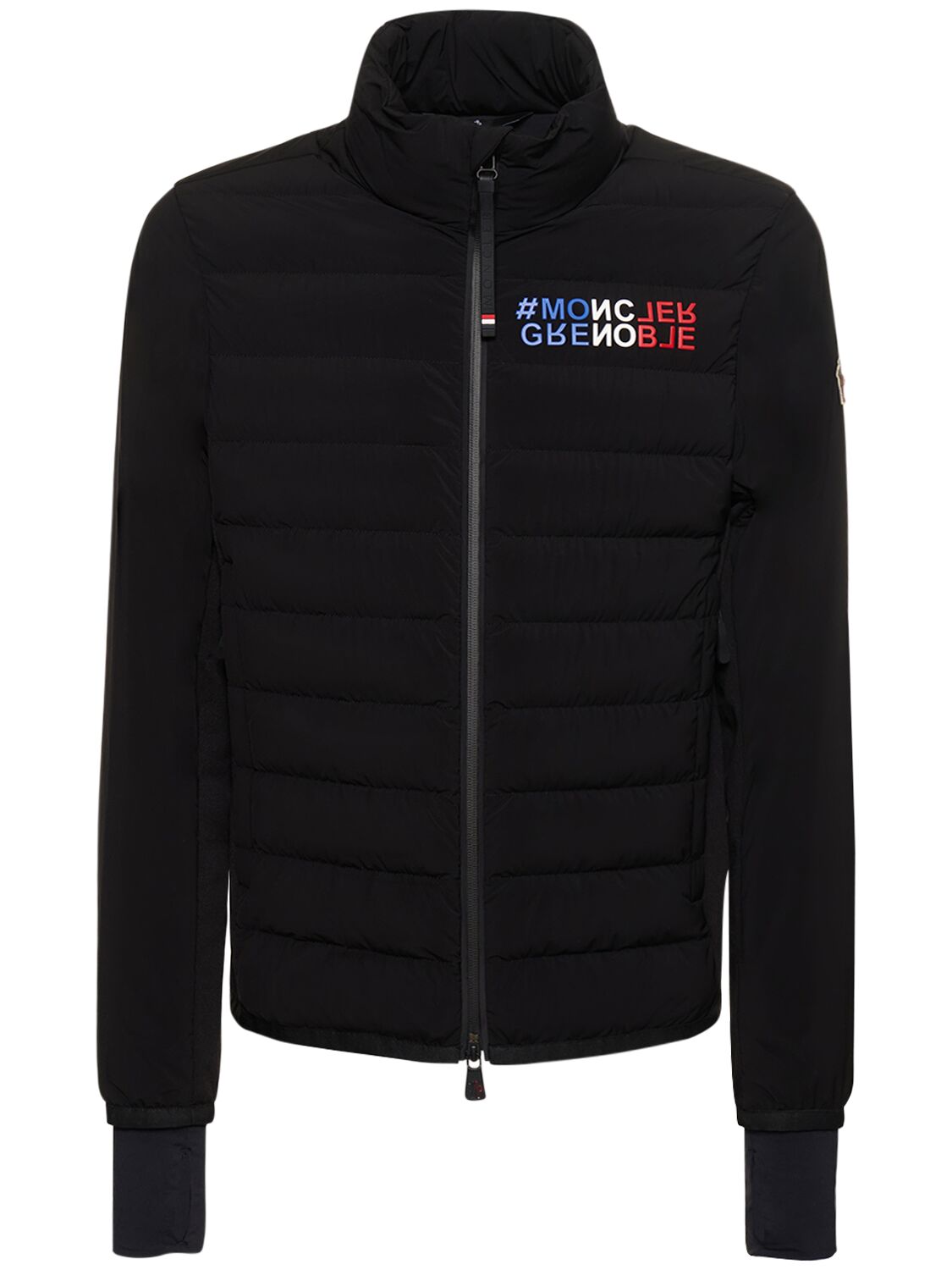 Shop Moncler Crepol Tech Down Jacket In Black
