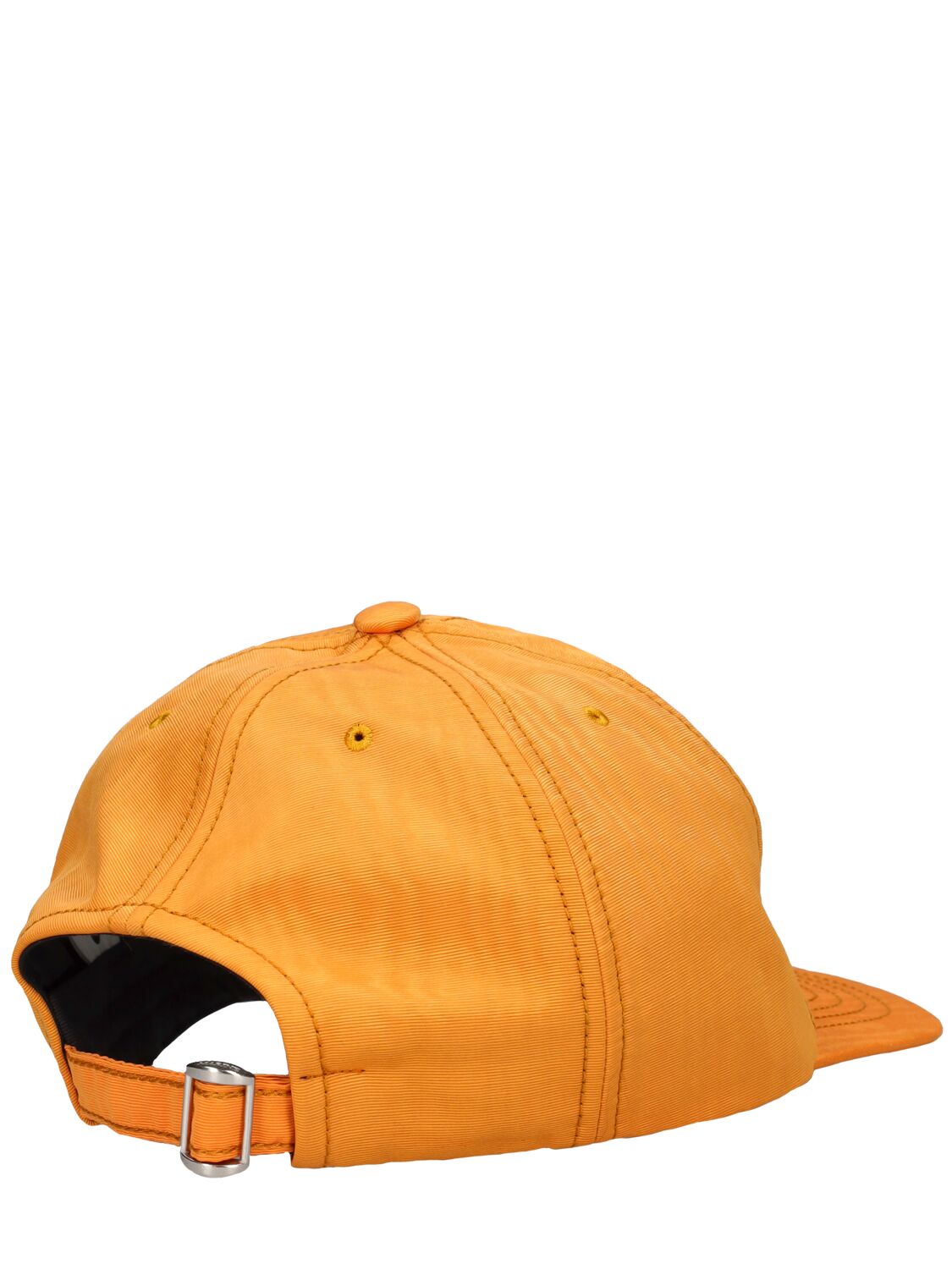 Shop Marine Serre Moon Embroidery Tech Baseball Cap In Orange