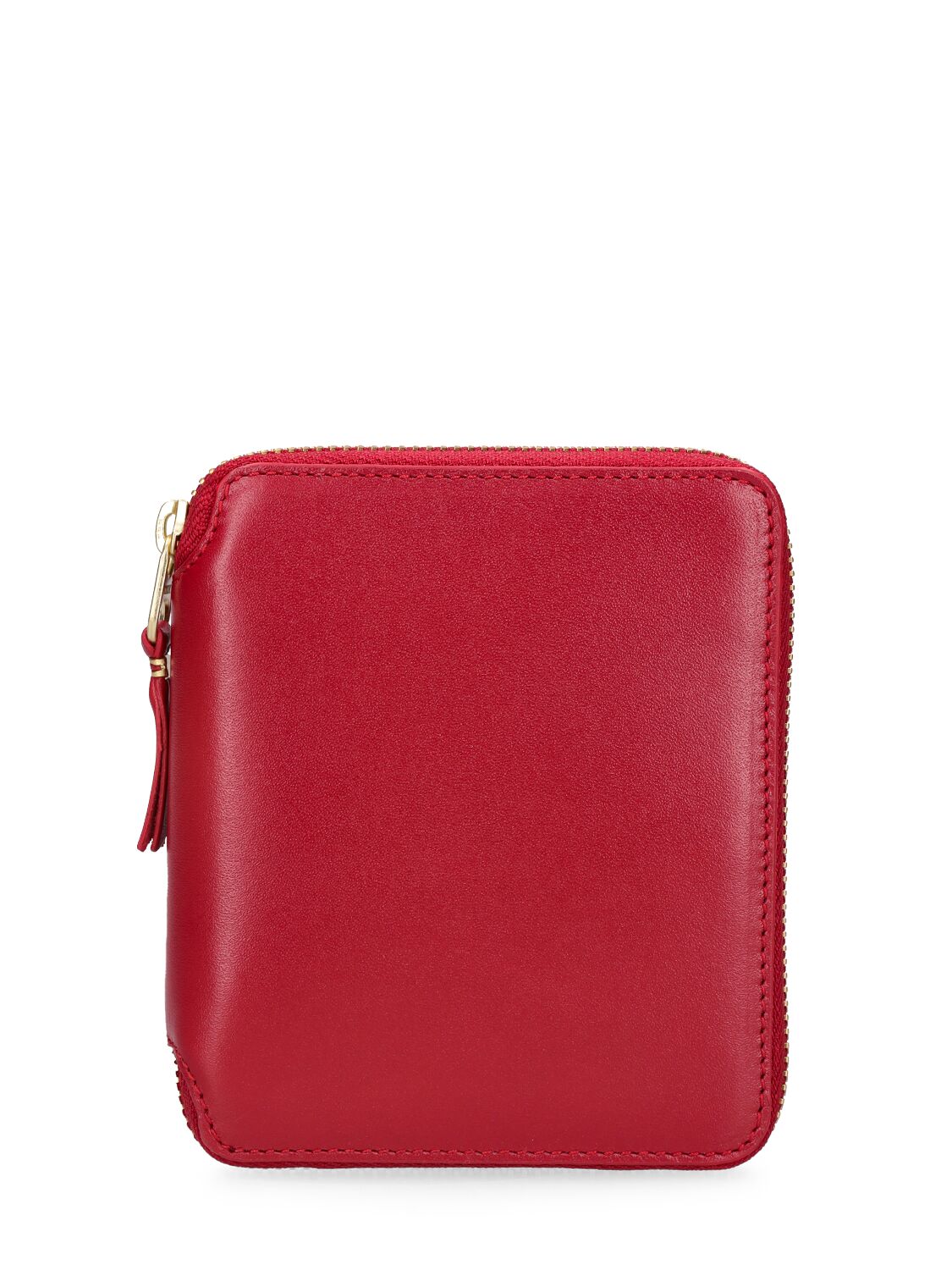 Comme Des Garçons Classic Leather Zip-around Wallet In Red