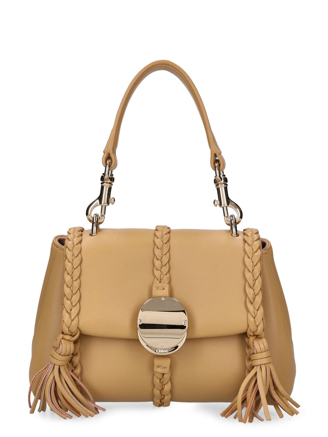 Image of Small Penelope Leather Top Handle Bag
