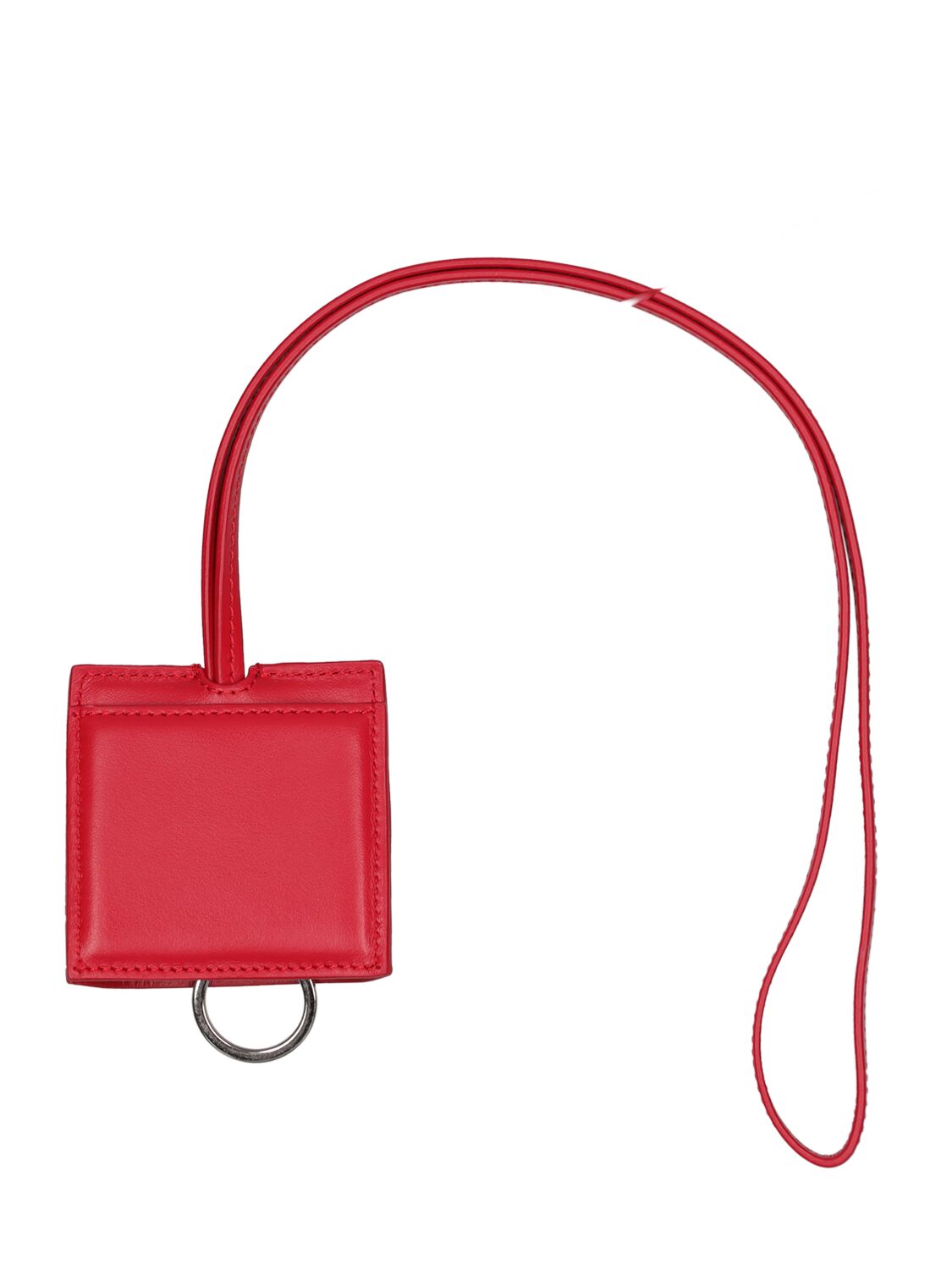 Shop Jacquemus Le Porte Cle Bagage Key Holder In Red