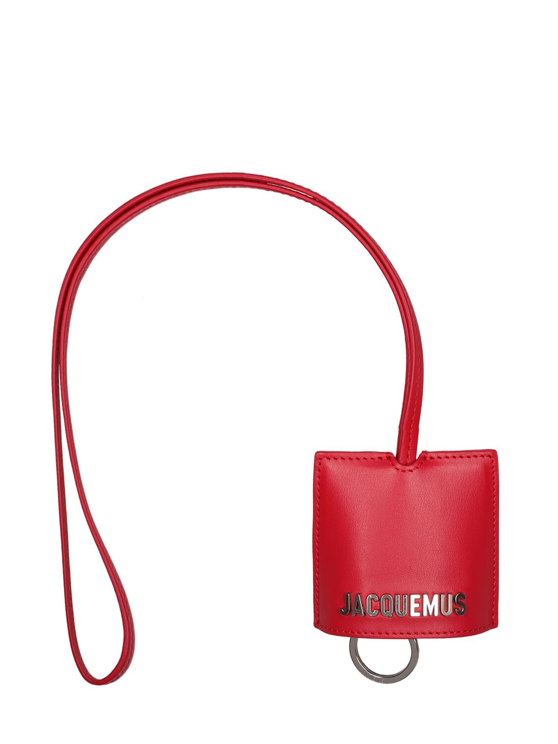 Shop Jacquemus Le Porte Cle Bagage Key Holder In Red