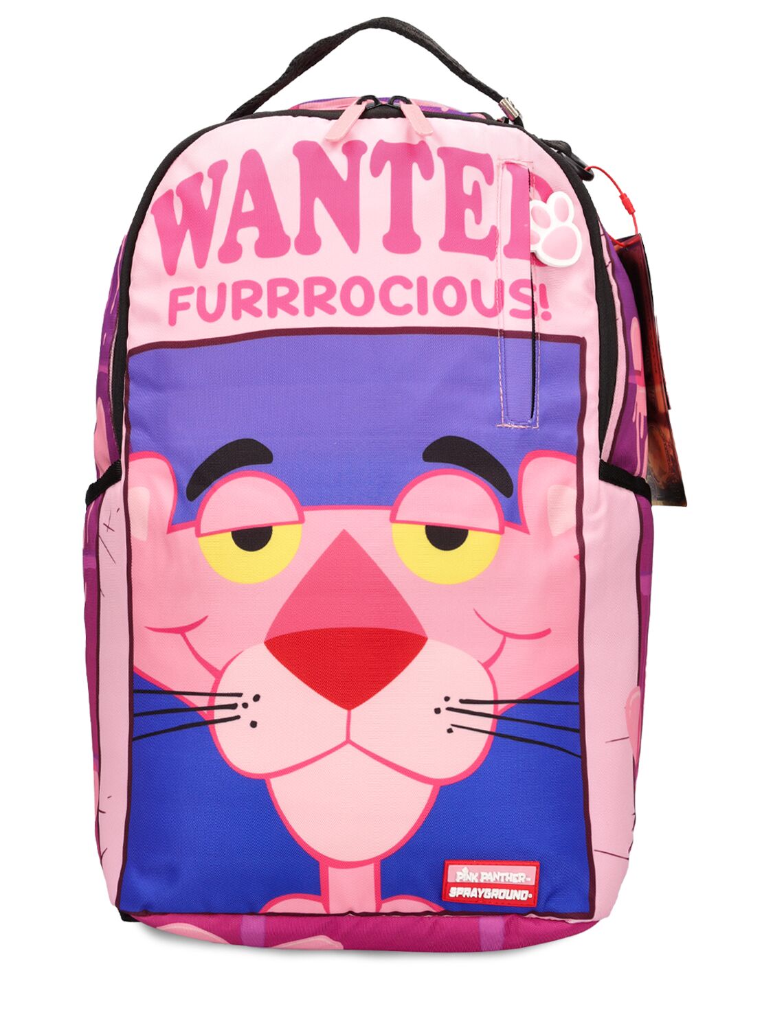 Pink panther print canvas backpack - SPRAYGROUND - Boys