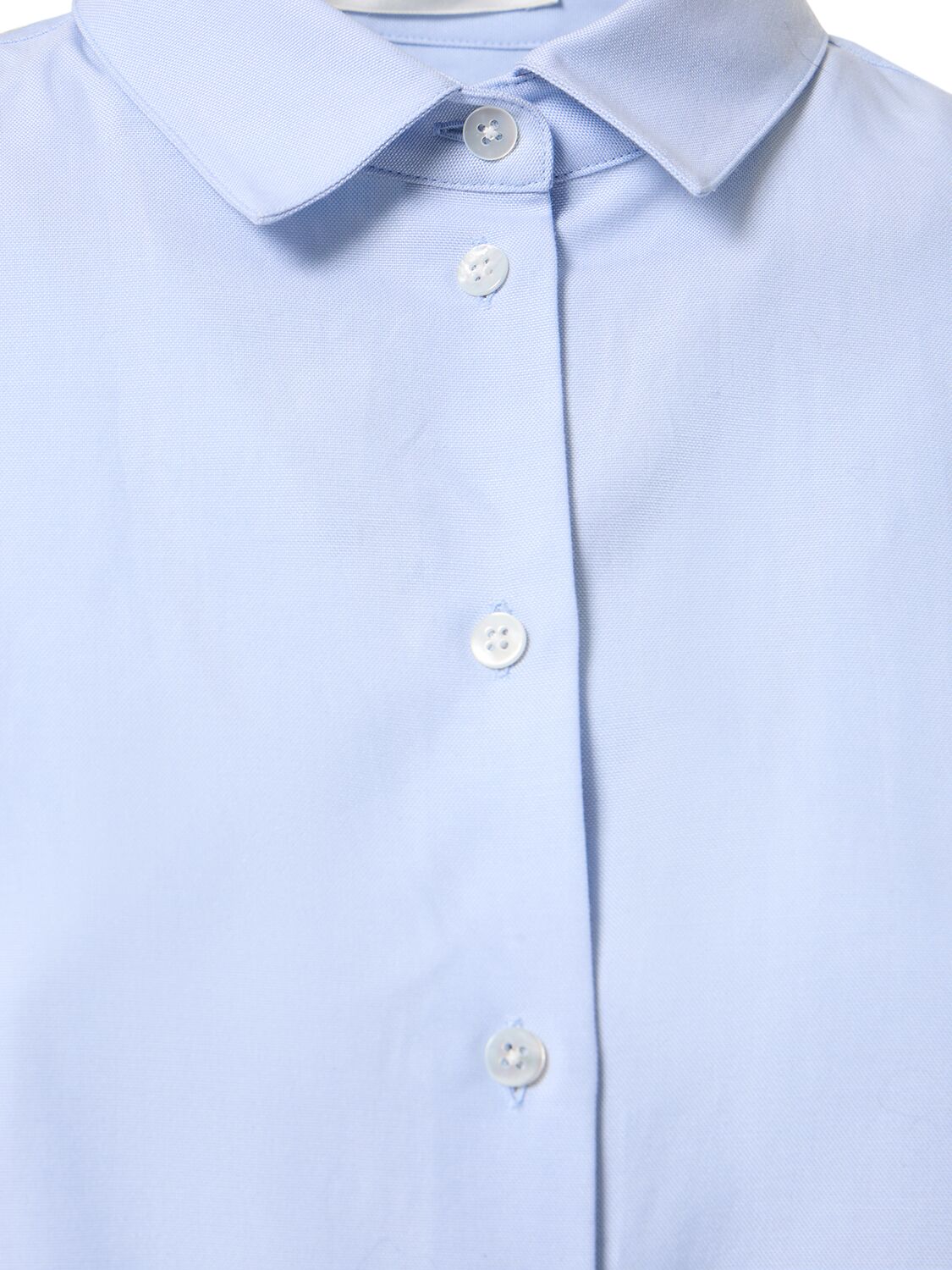 Shop The Row Metis Cotton Poplin Shirt In Light Blue